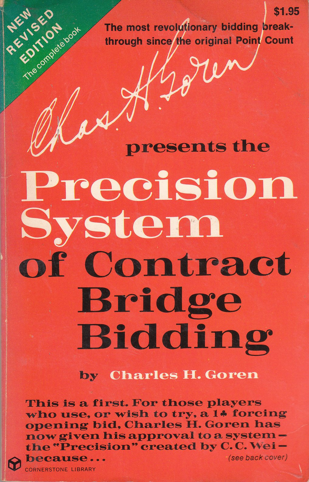 Charles Goren Presents the Precision System of Contract Bridge Bidding