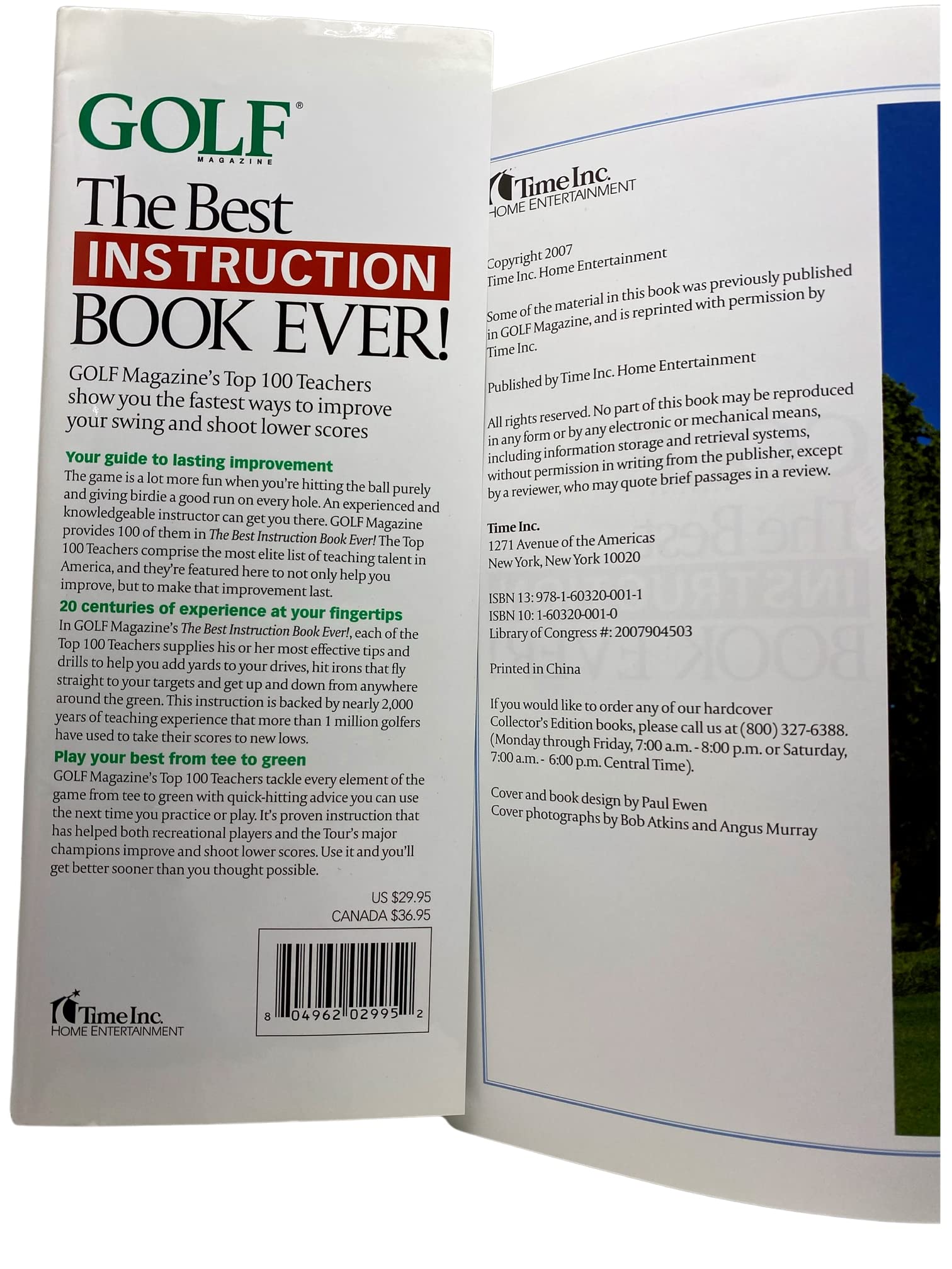 The Best Instruction Book Ever! Golf Magazine's Top 100 Teachers Show You the Fastest Ways to Shoot Lower Scores! (Book + DVD)