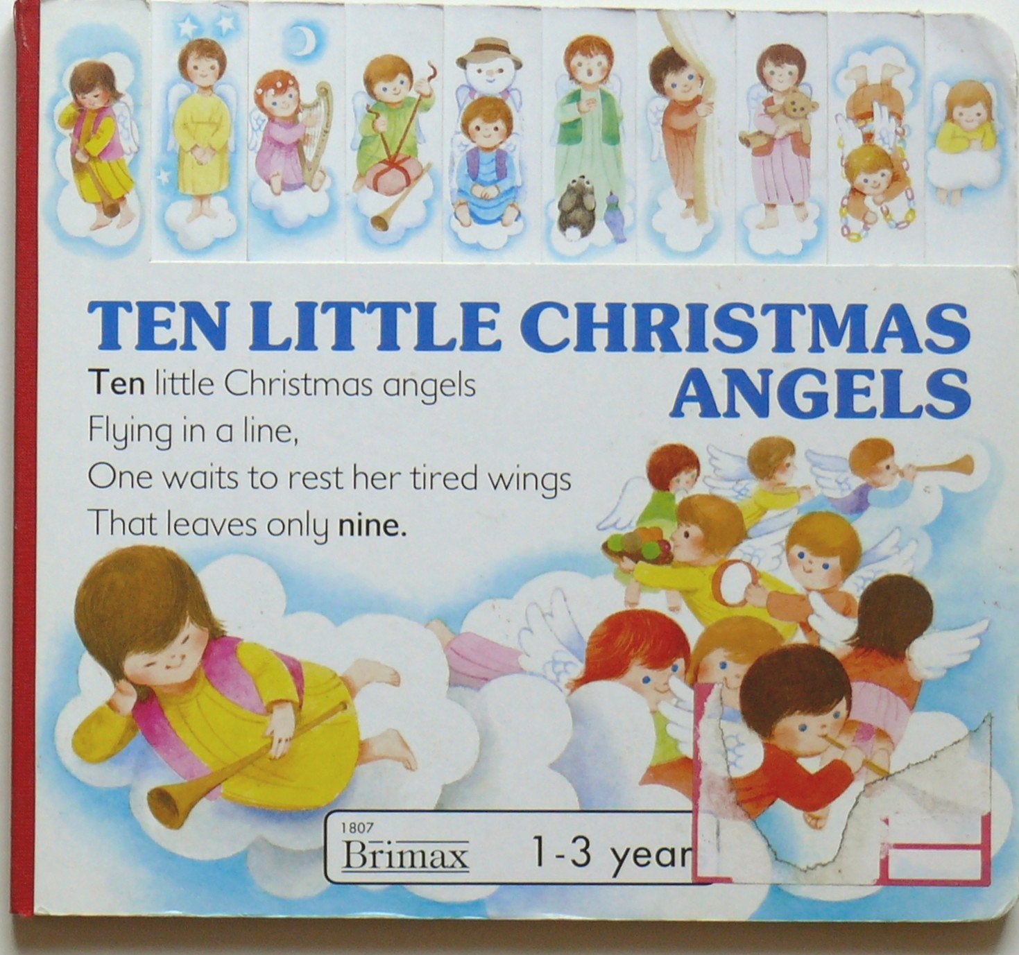 Ten Little Christmas Angels (Christmas Board Books)