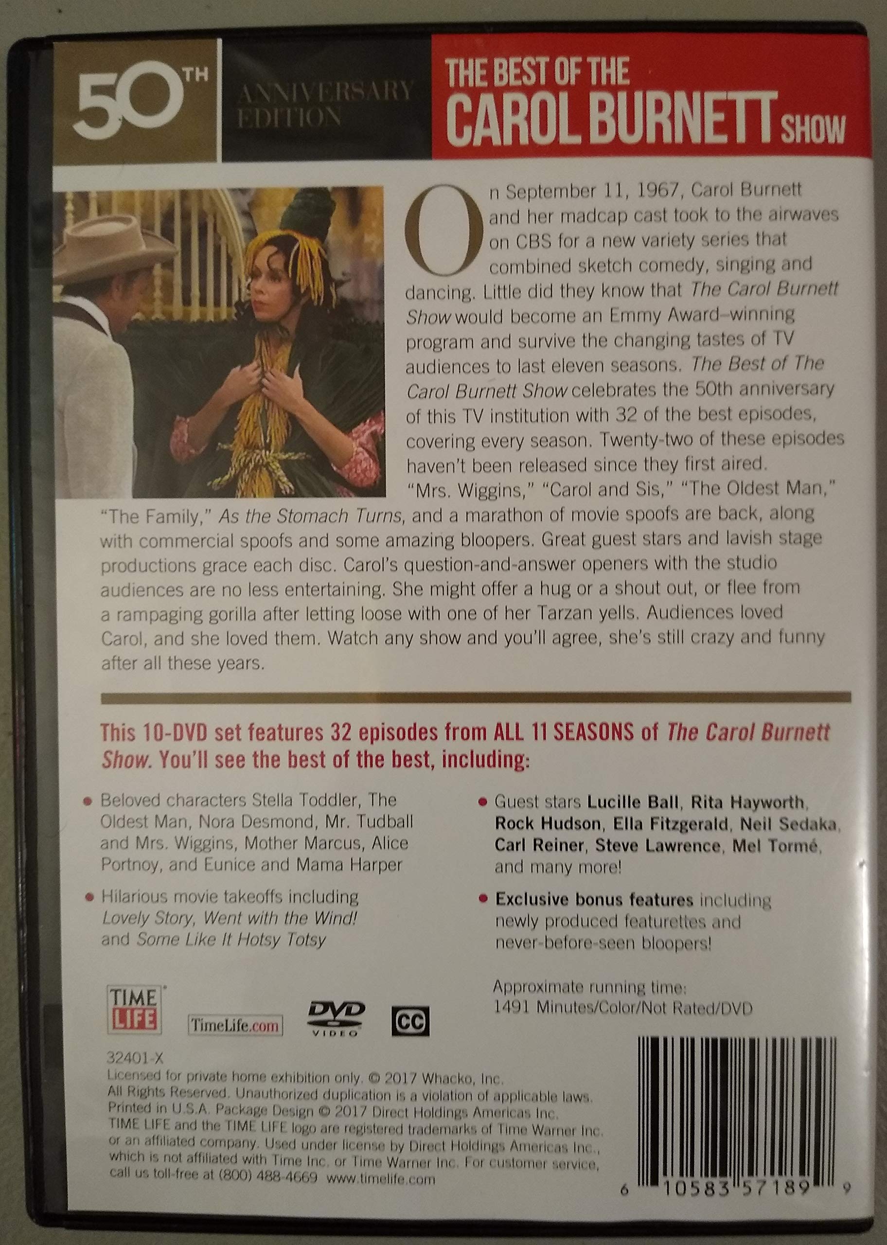 Best of the Carol Burnett Show 21DVD CT [Retail]