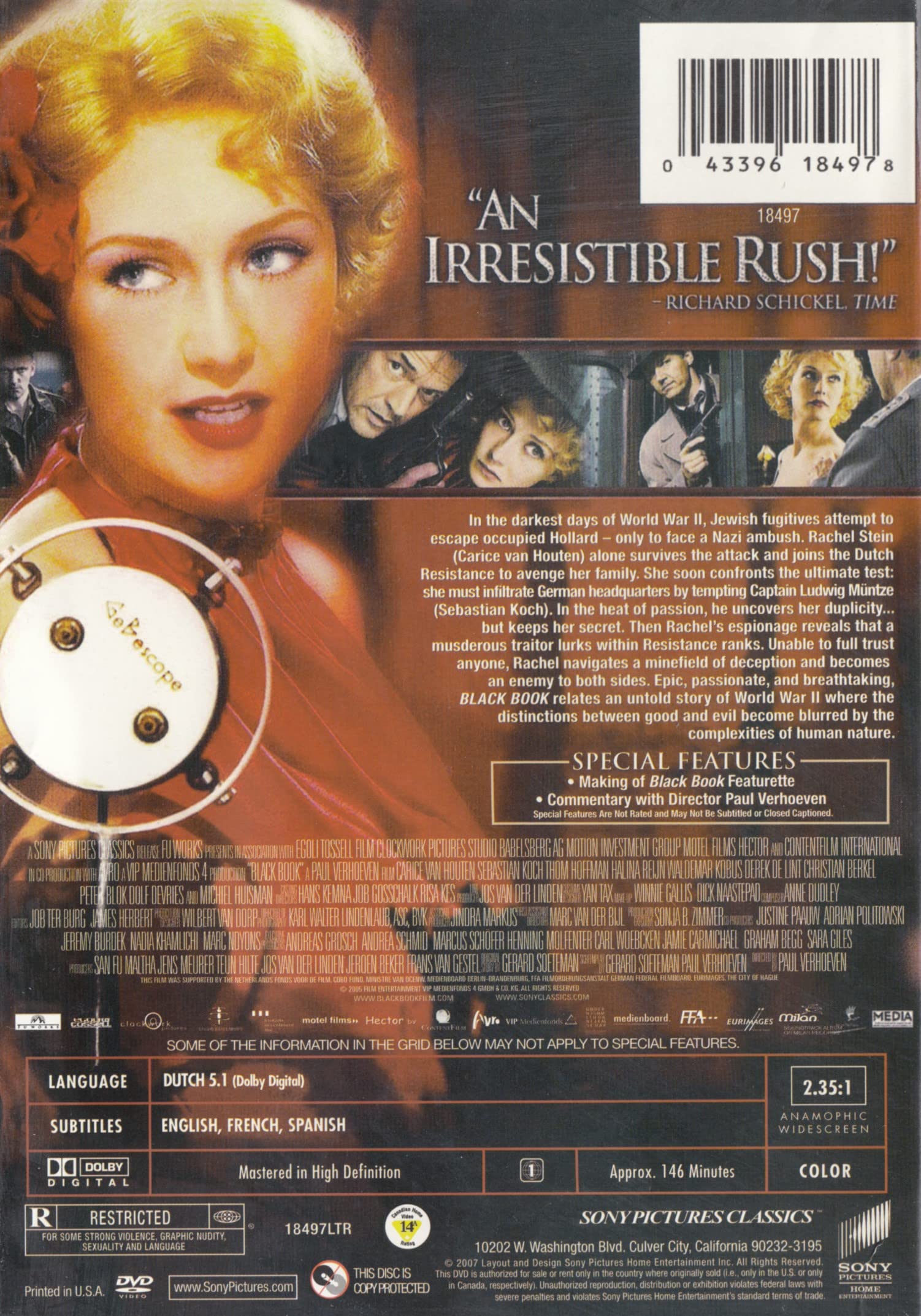 Black Book (Zwartboek)