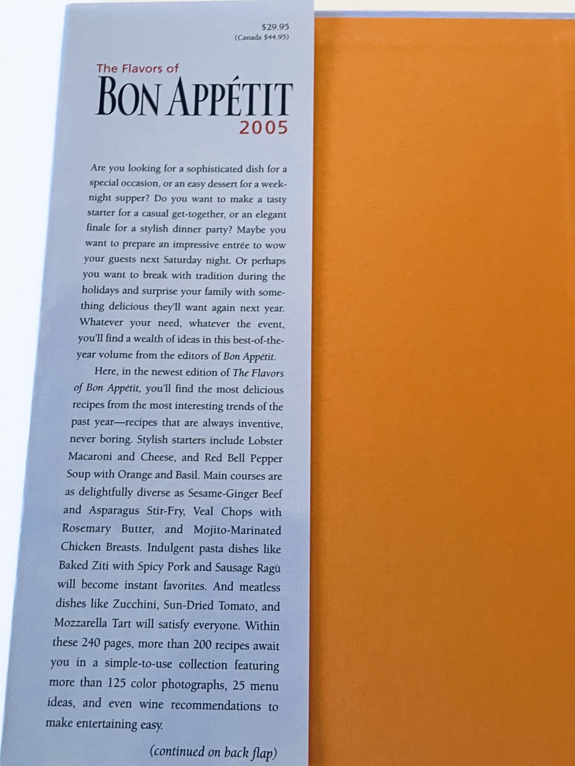 The Flavors of Bon Appetit 2005 (1st edition)