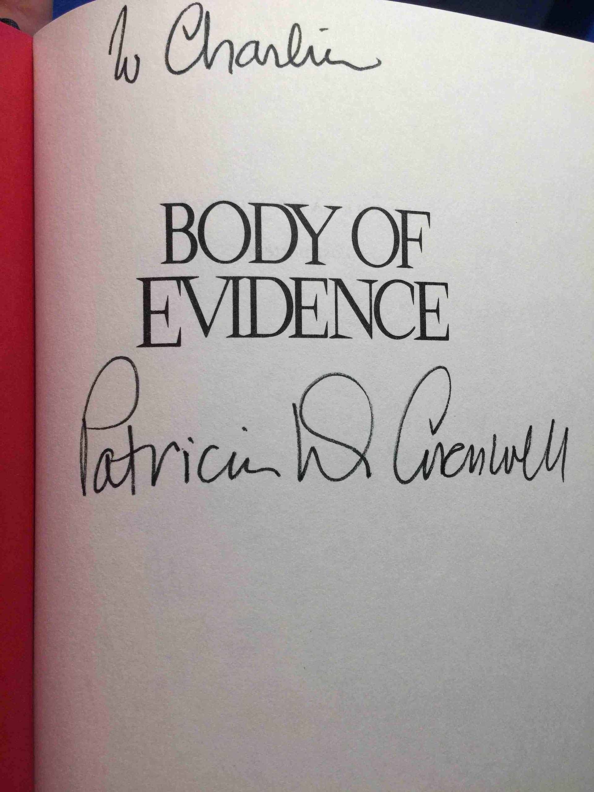 BODY OF EVIDENCE (Kay Scarpetta Mysteries)