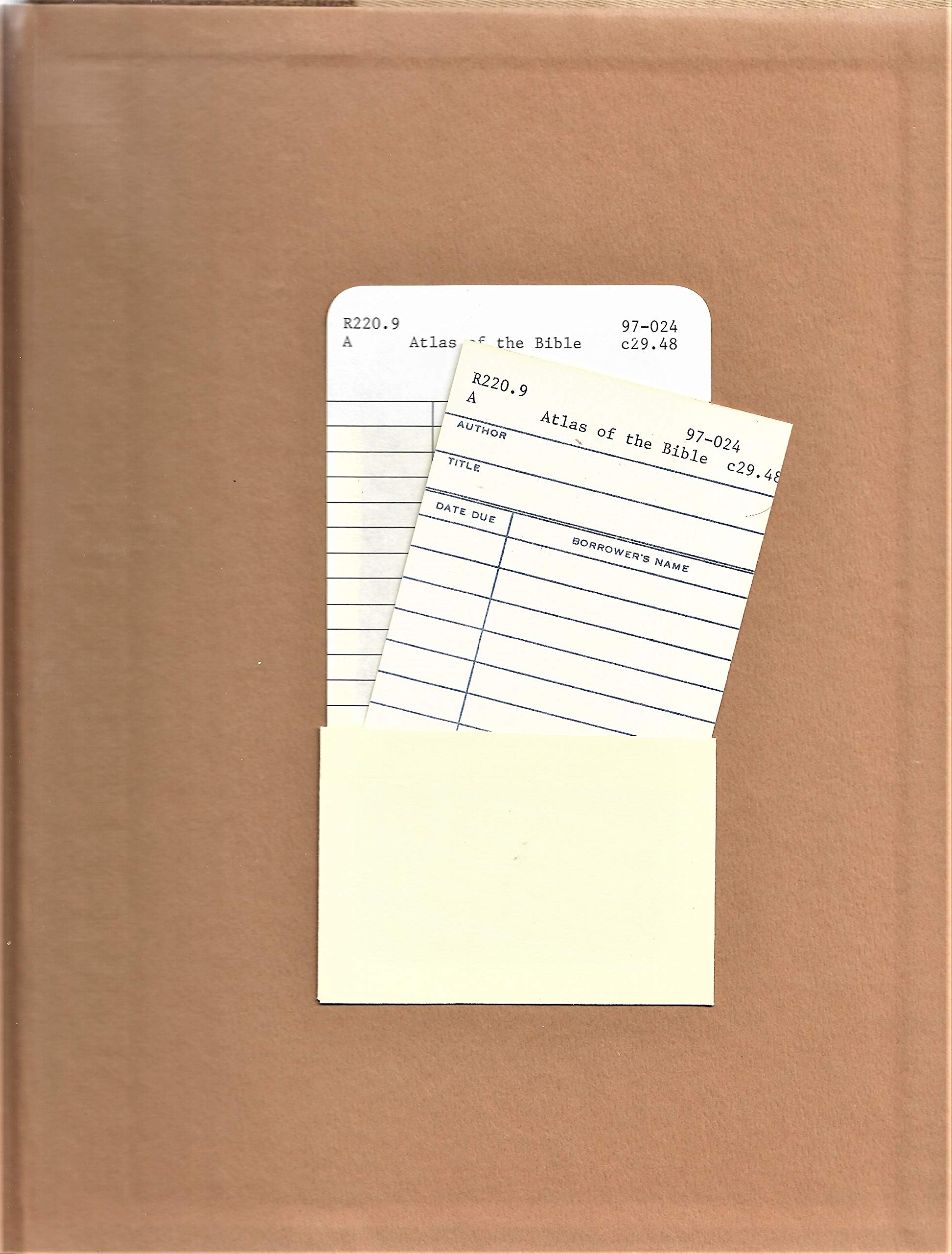 Atlas of the Bible: An Illustrated Guide to the Holy Land (Readers Digest)