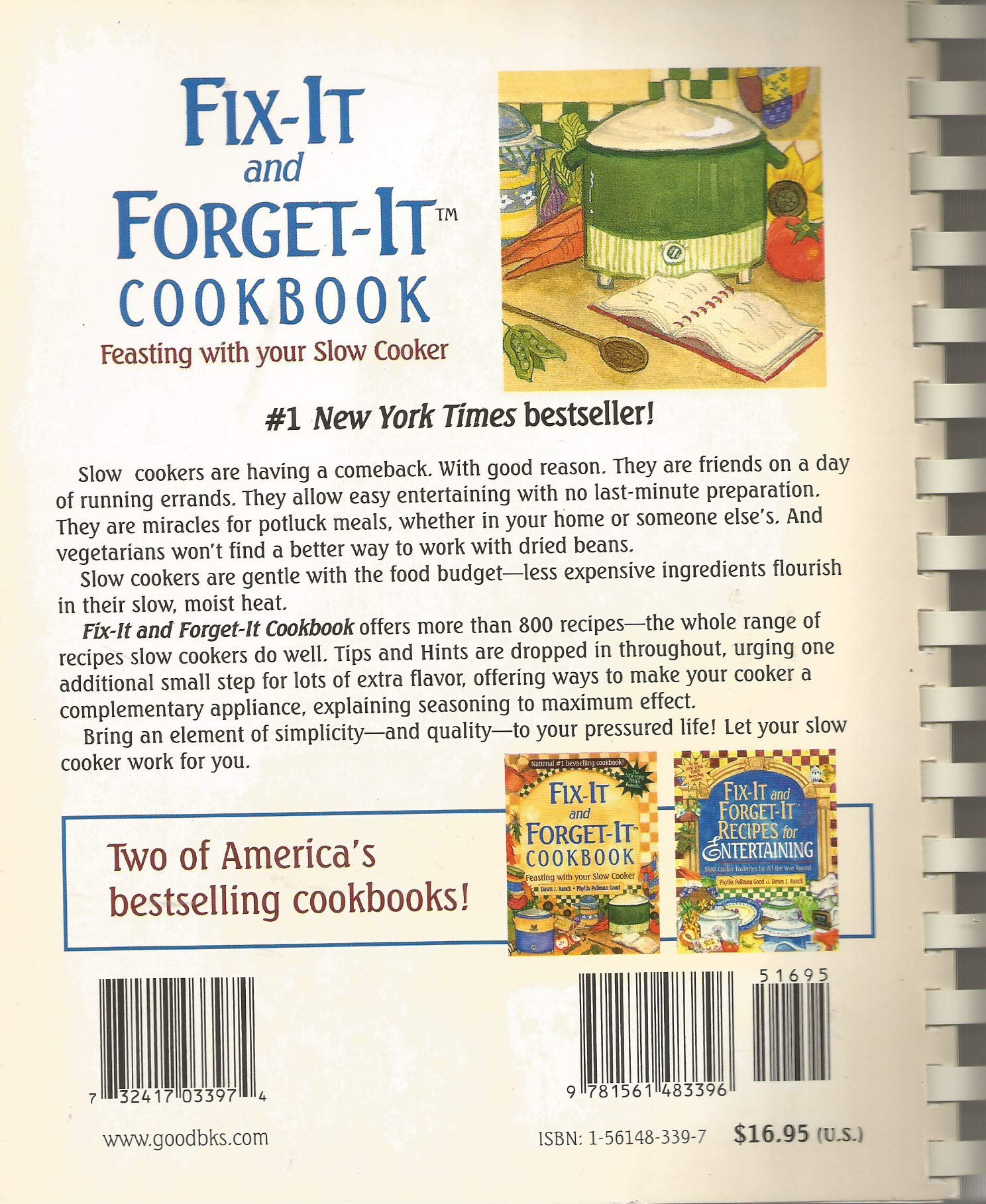 Fix-It & Forget-It Cookbook (Fix-it and Forget-it)