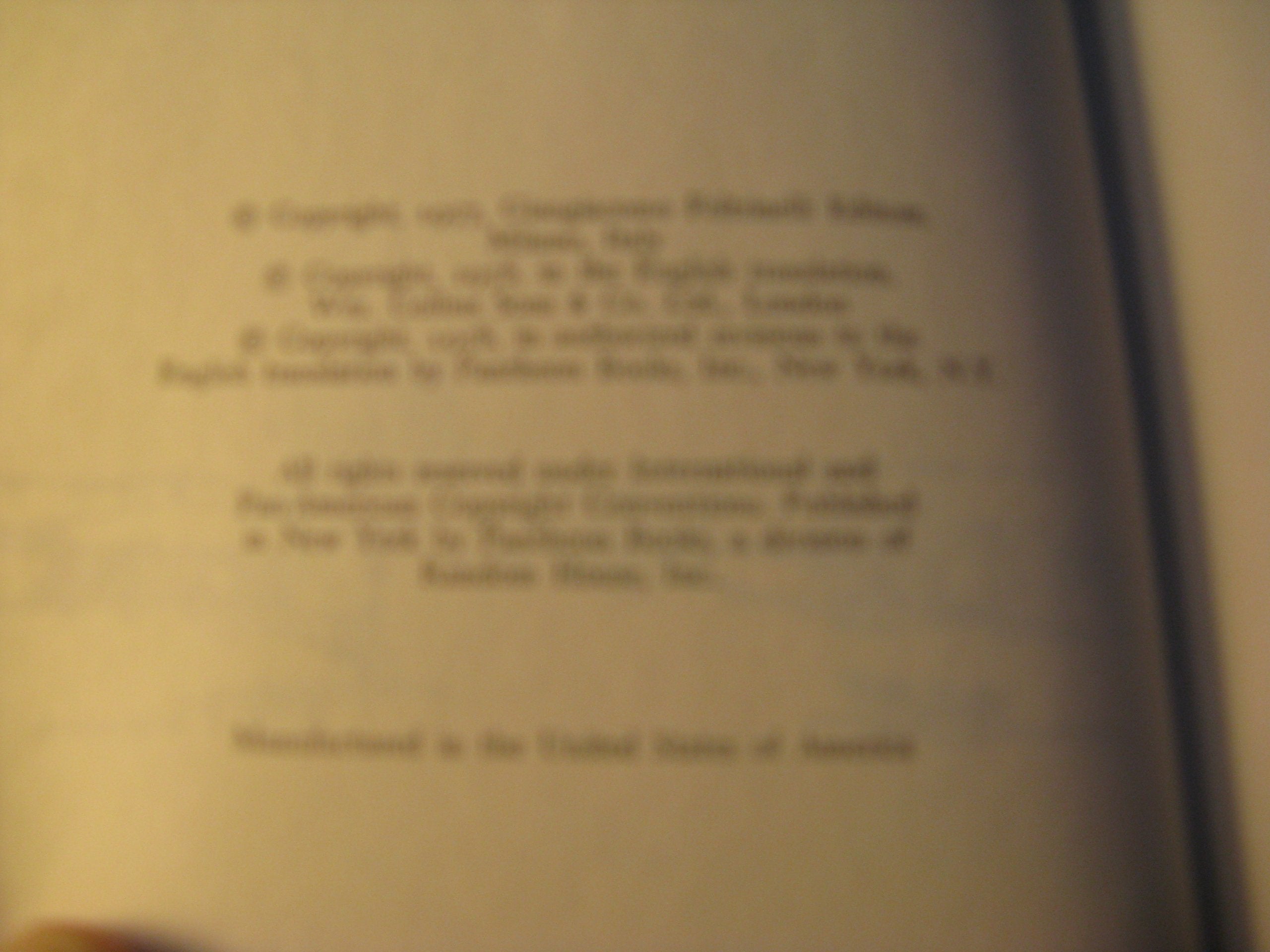 Doctor Zhivago Translated By Max Hayward and Manya Harari : Pantheon