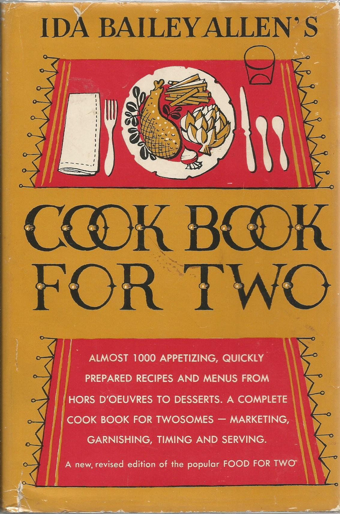 Ida Bailey Allen's Cook Book for Two