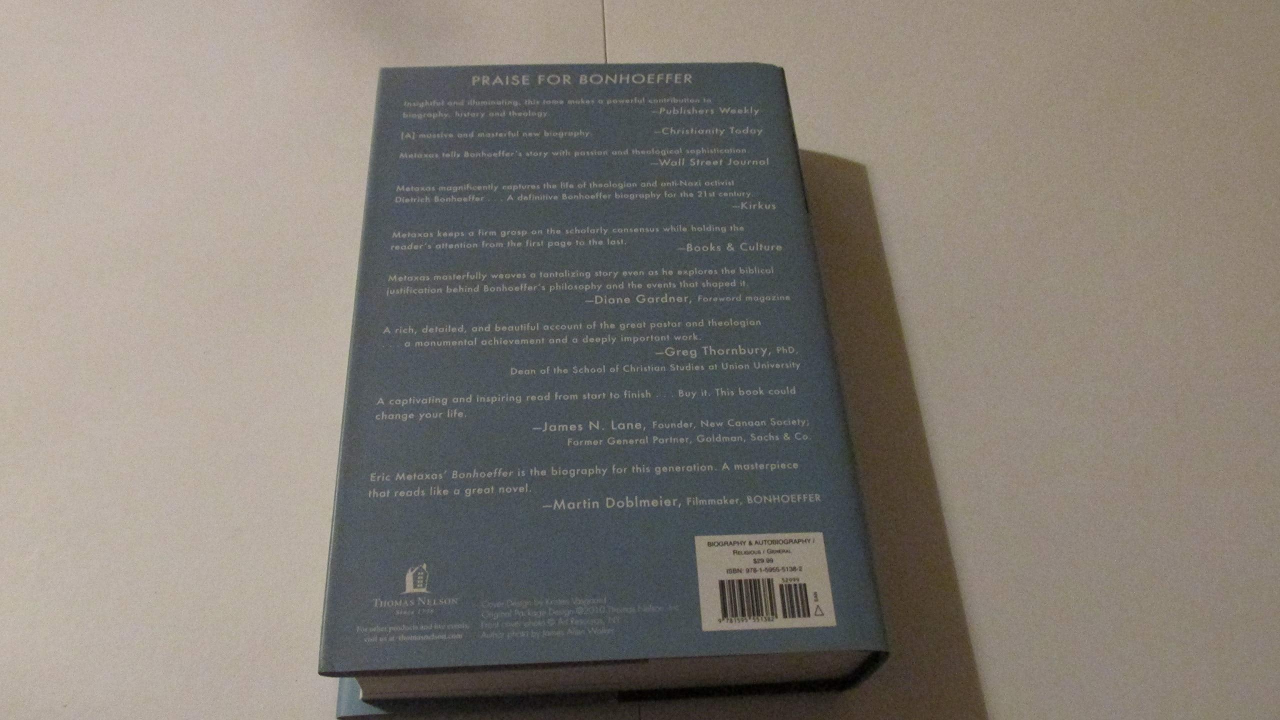 Bonhoeffer: Pastor, Martyr, Prophet, Spy