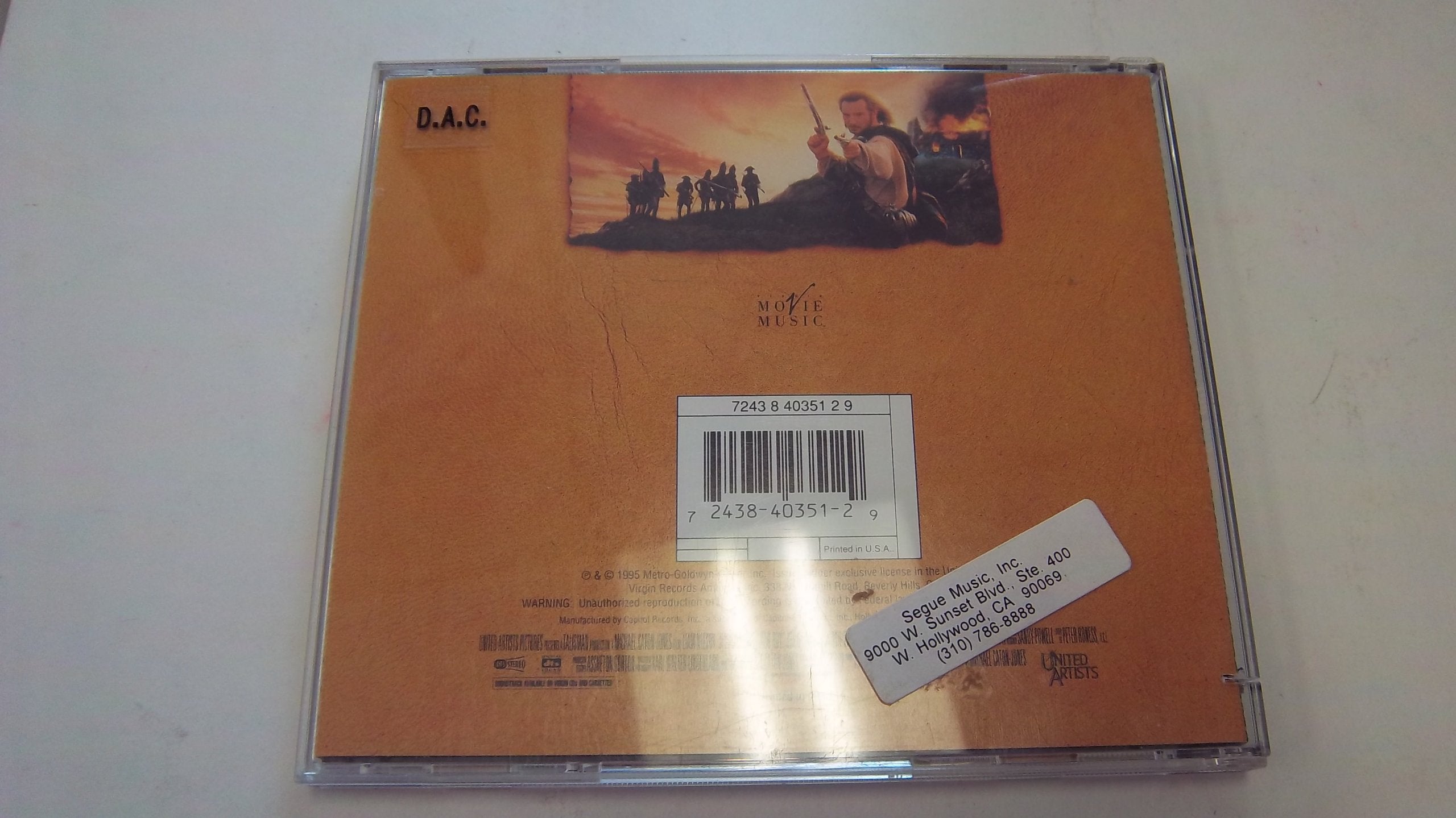 Rob Roy: Original Motion Picture Soundtrack From The Film