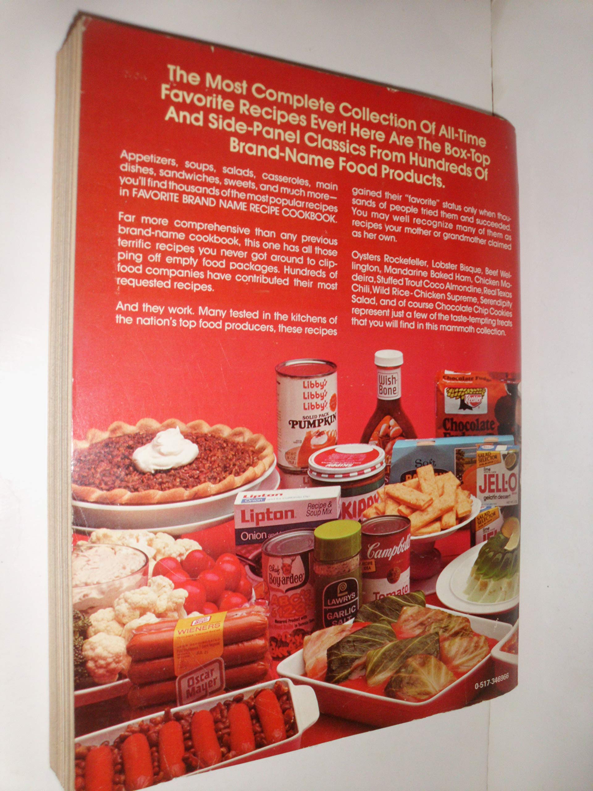 Favorite Brand Name Recipe Cookbook