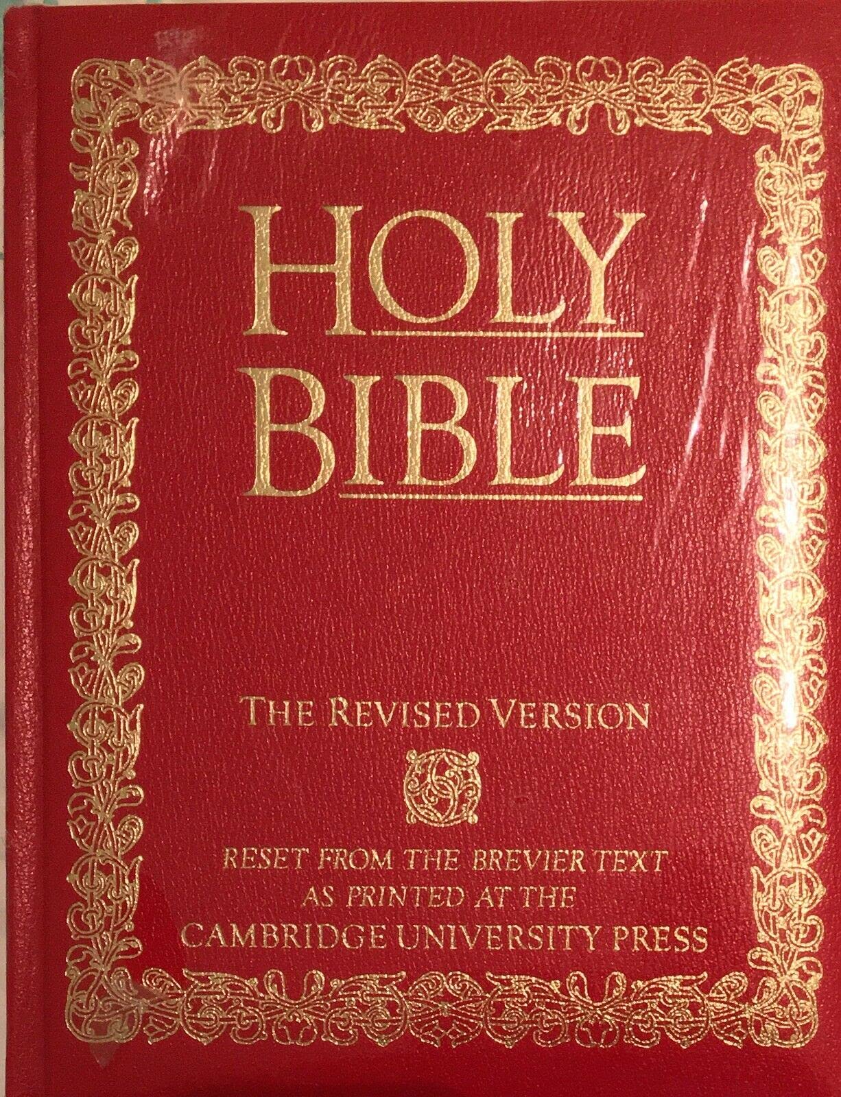 Holy Bible: The Revised Version Reset from the Brevier Text as Printed at the Cambridge University Press