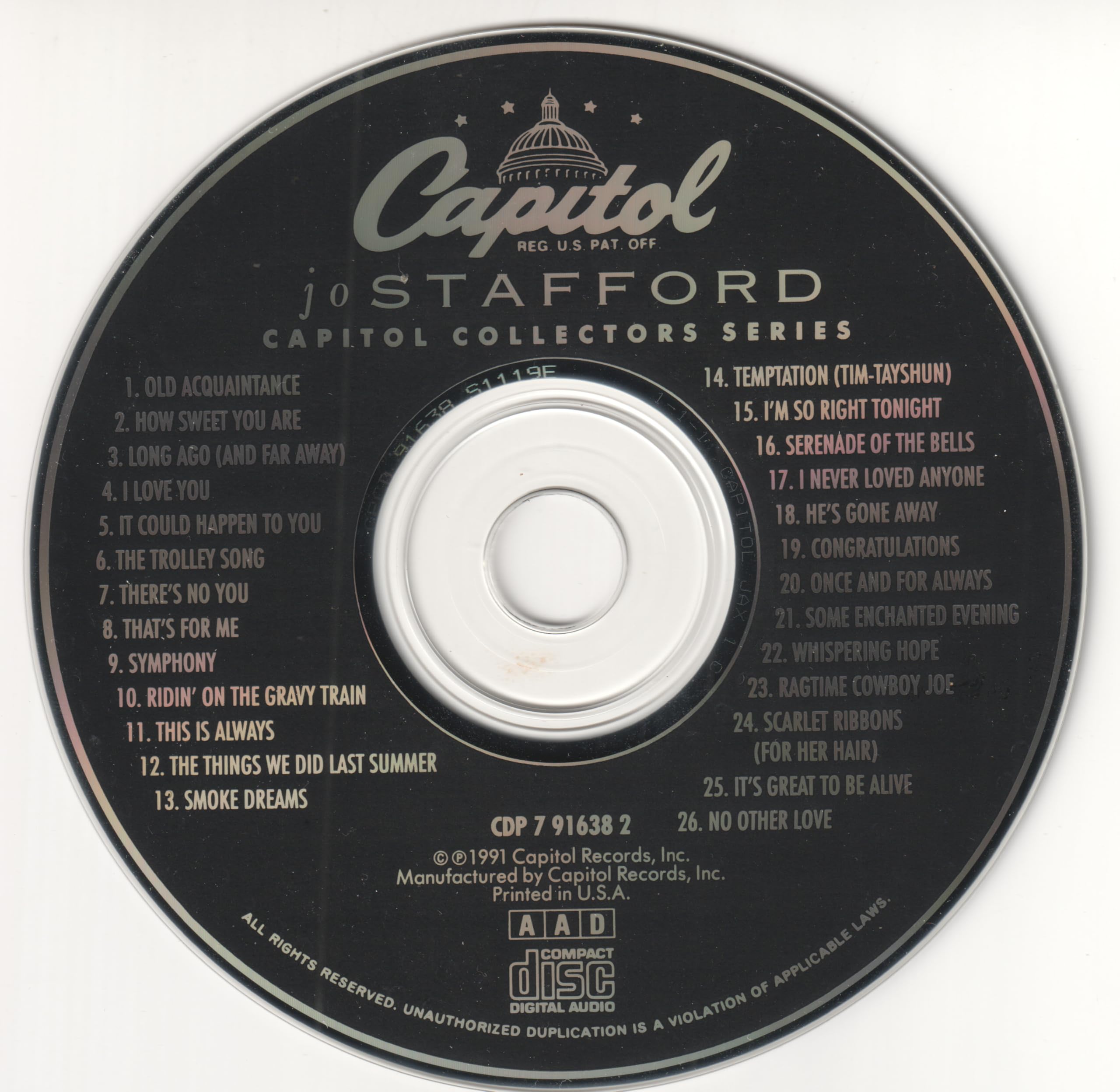 Capitol Collector's Series - Jo Stafford