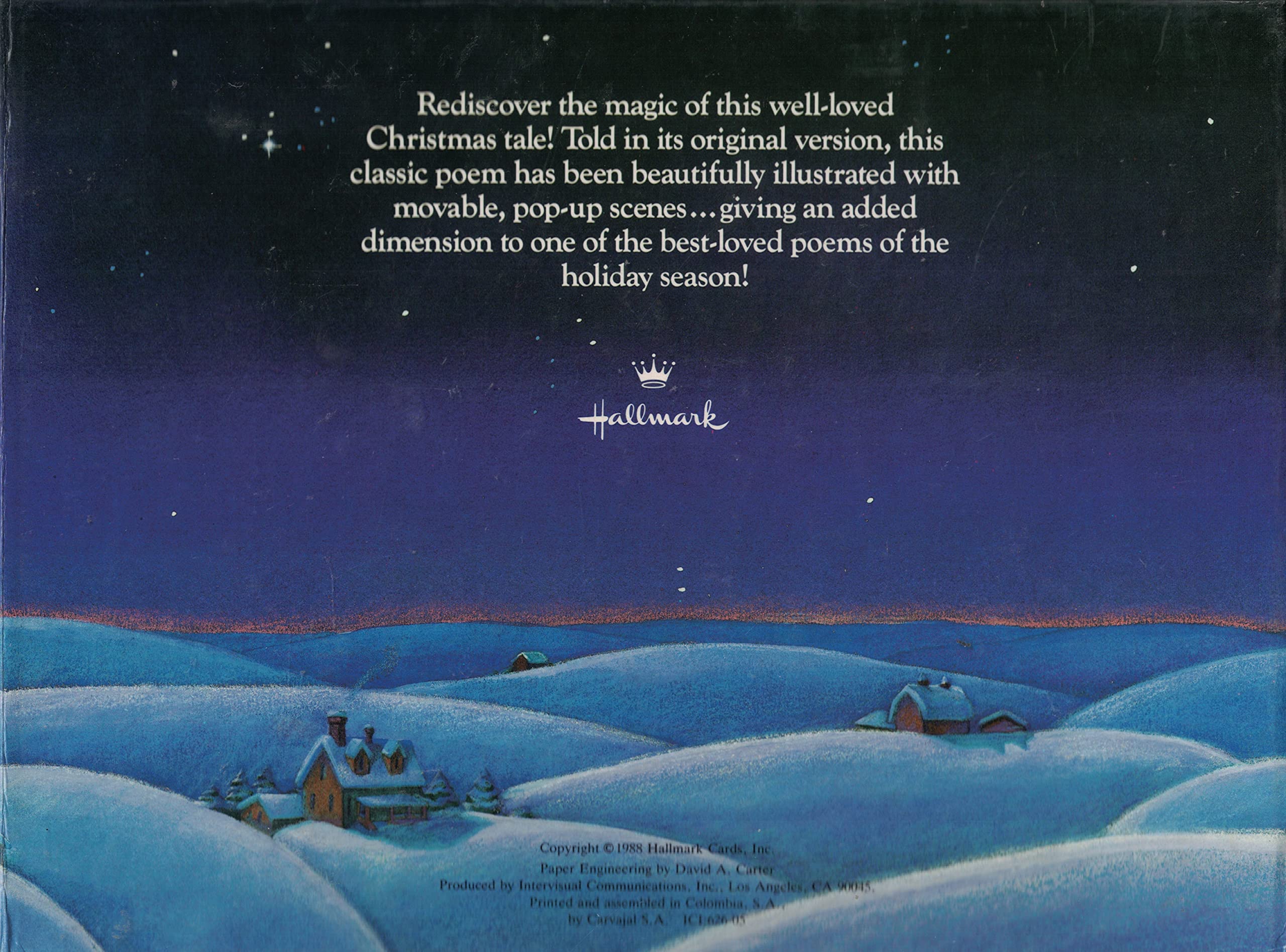 The Night Before Christmas: A Hallmark Pop-up Book