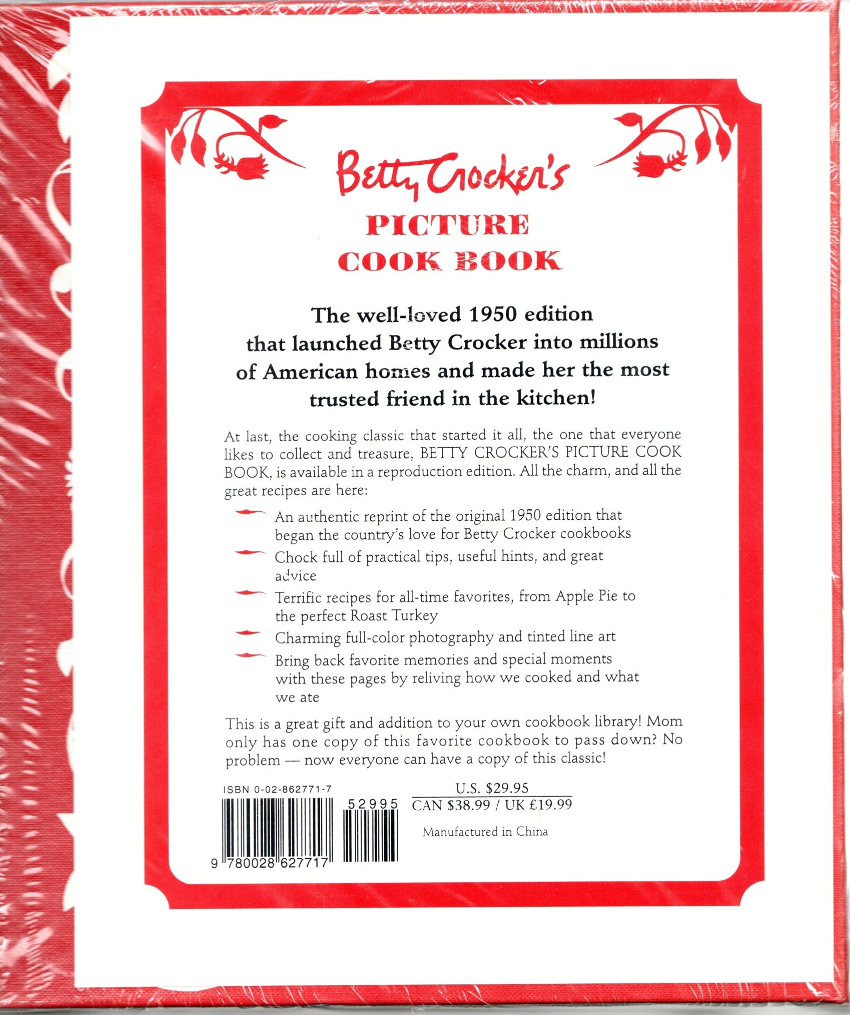 BETTY CROCKER'S PICTURE COOK BOOK