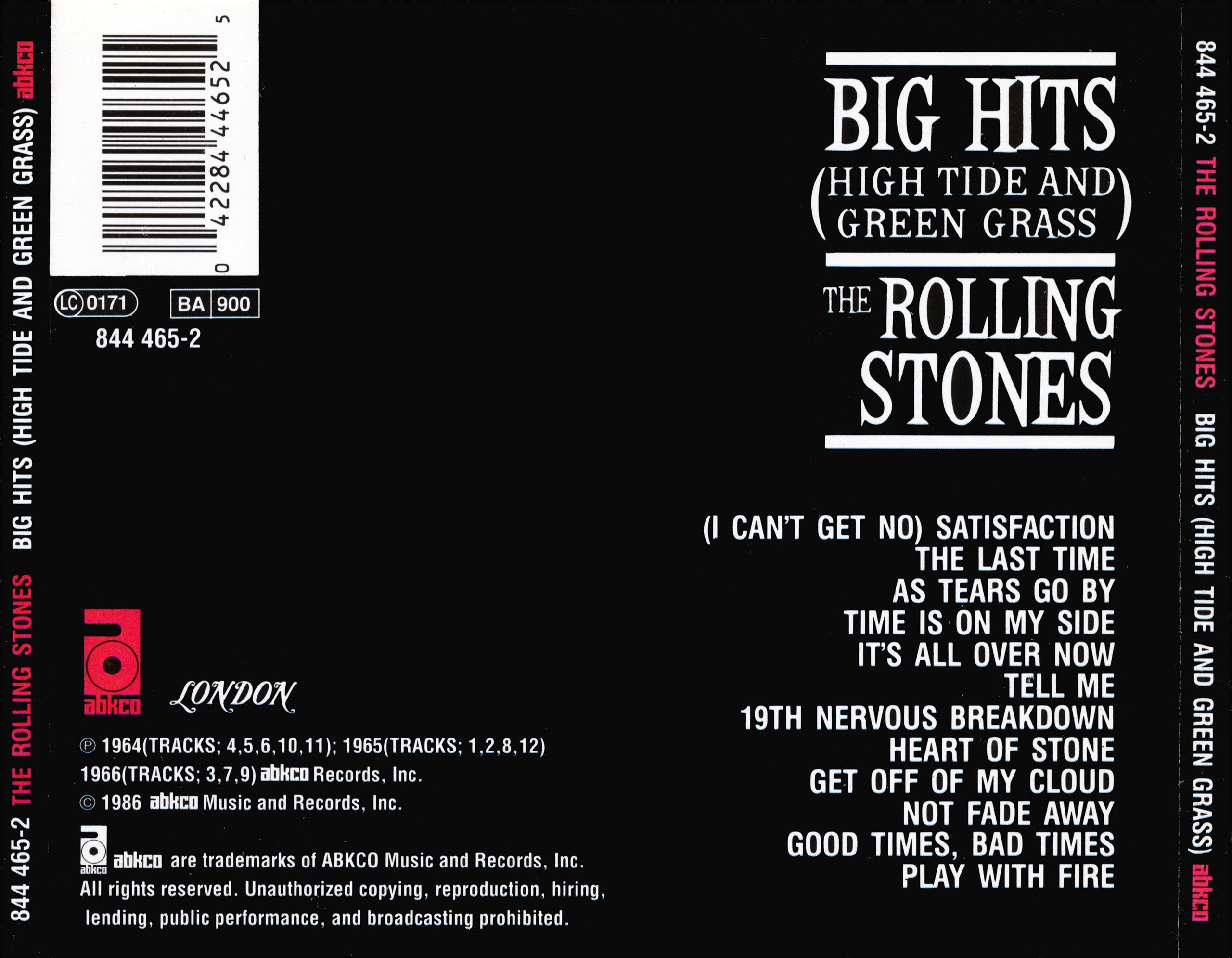 Big Hits (High Tide and Green Grass)