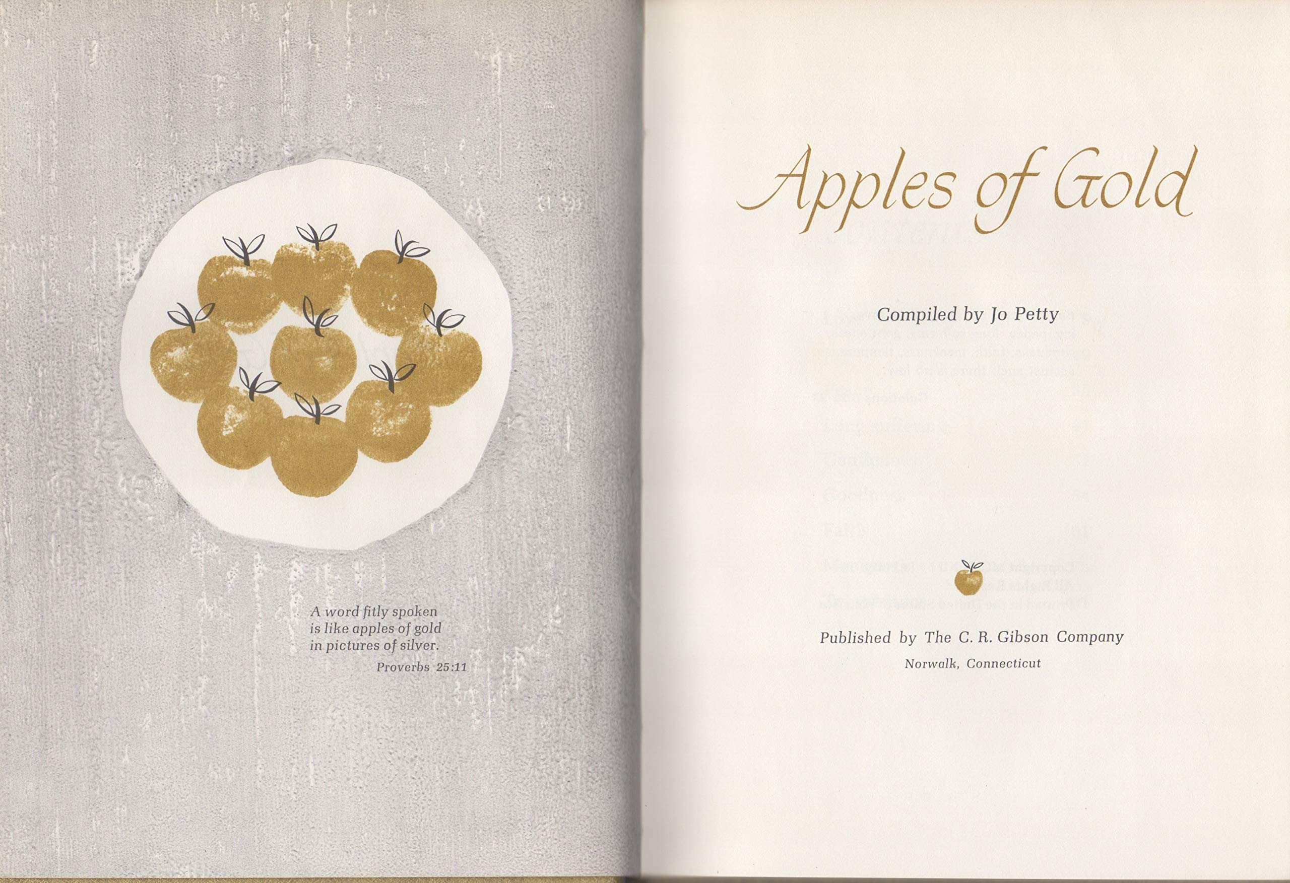 APPLES OF GOLD, Favorite Sayings