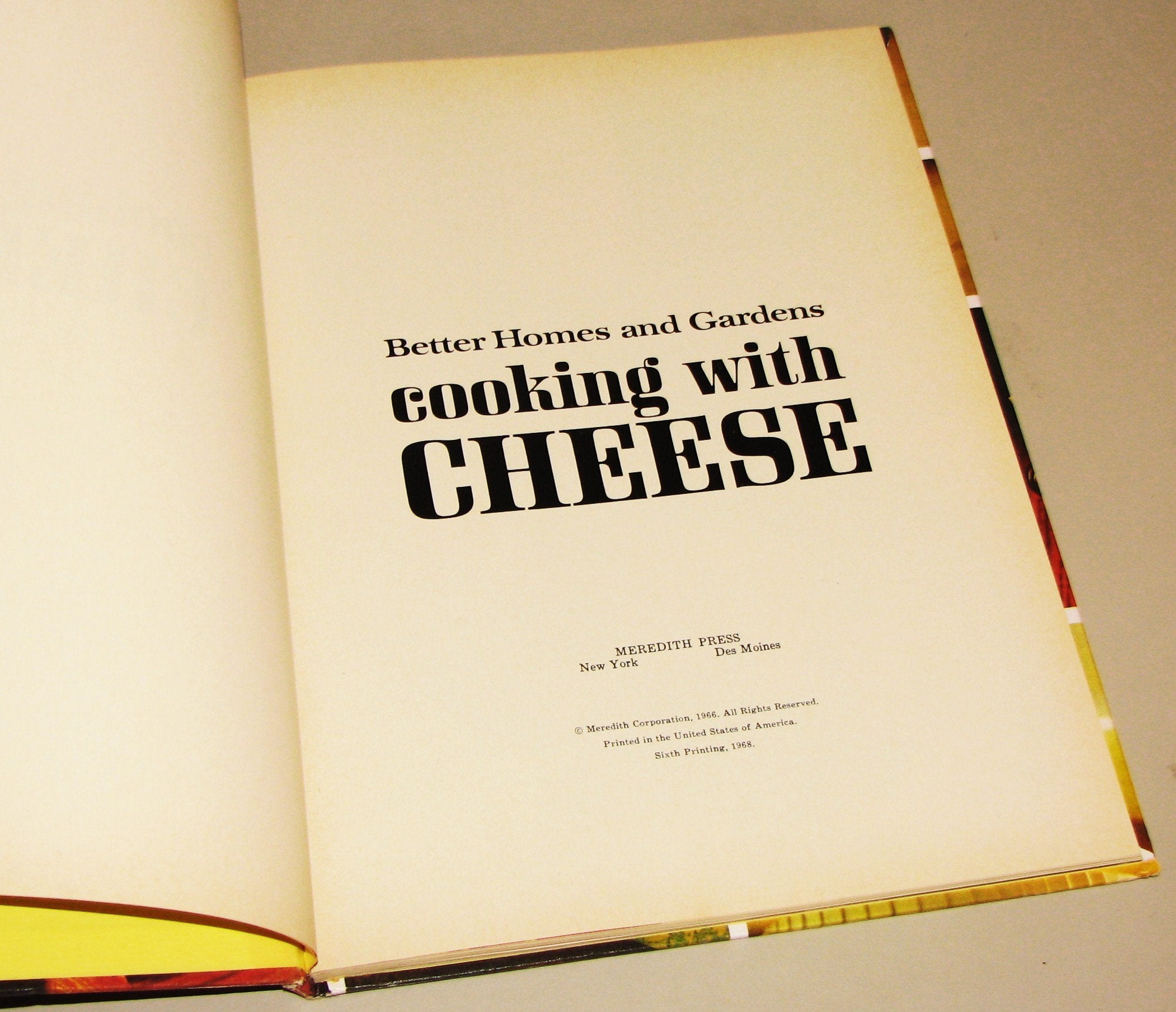 Better Homes And Gardens Cooking With Cheese