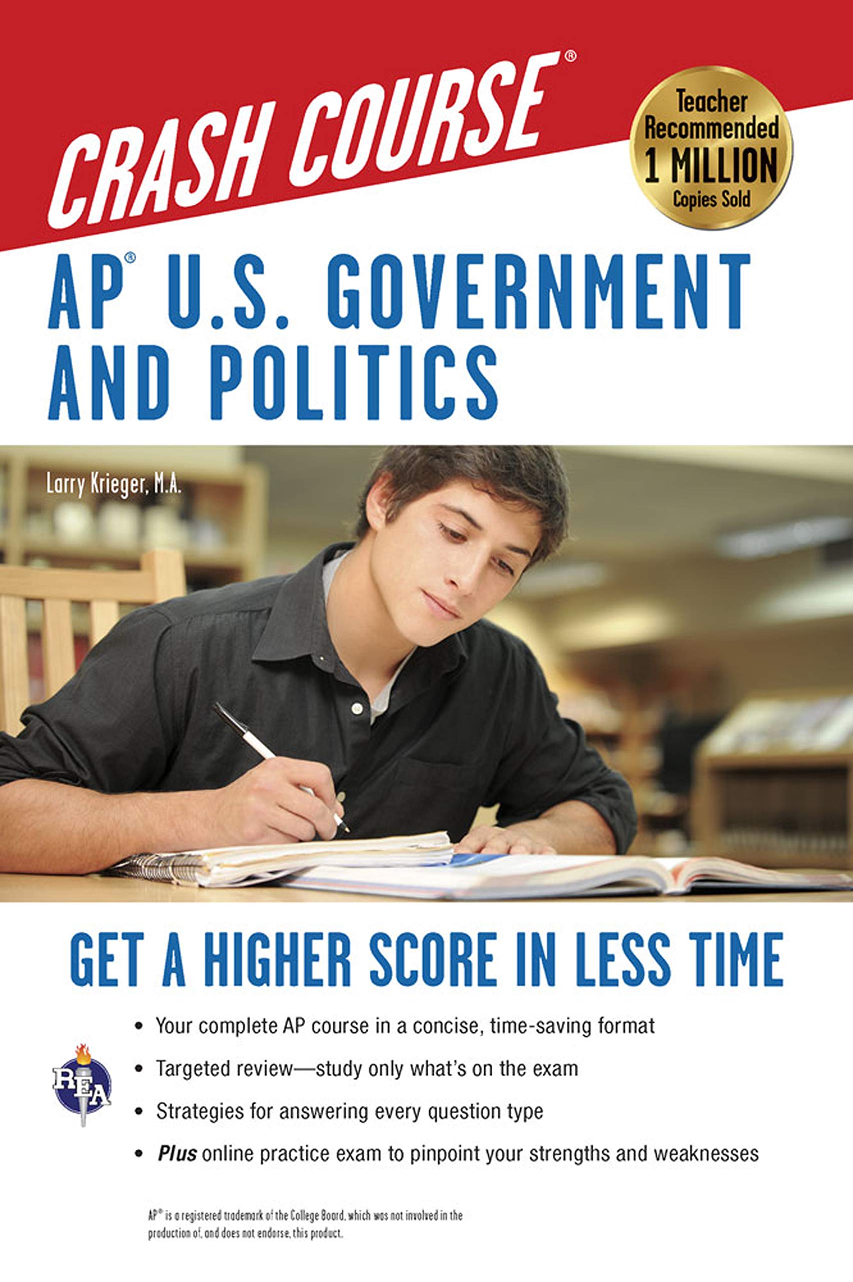 AP® U.S. Government & Politics Crash Course Book + Online (Advanced Placement (AP) Crash Course)