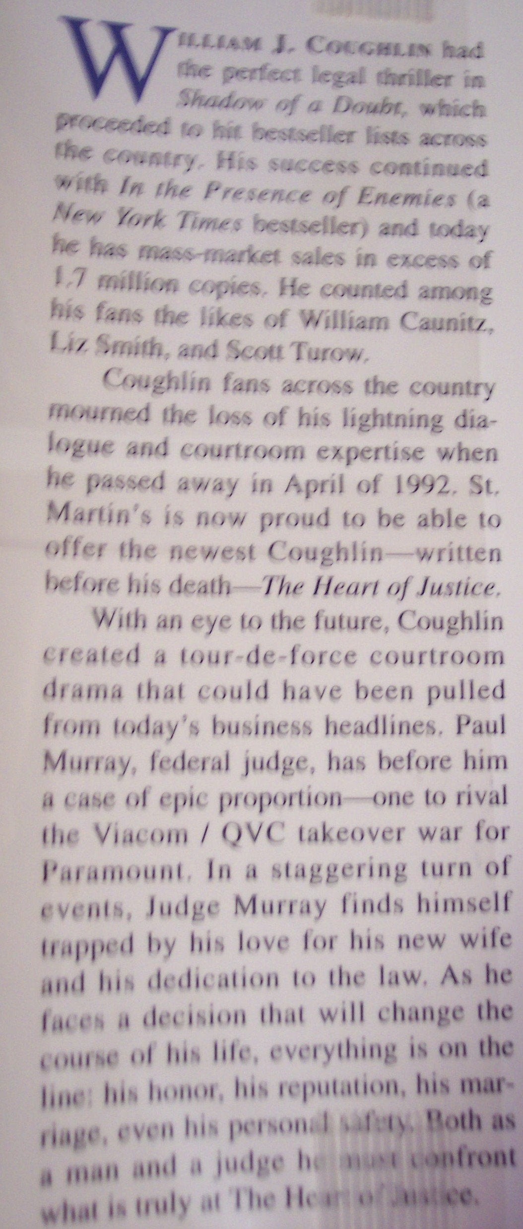 The Heart of Justice