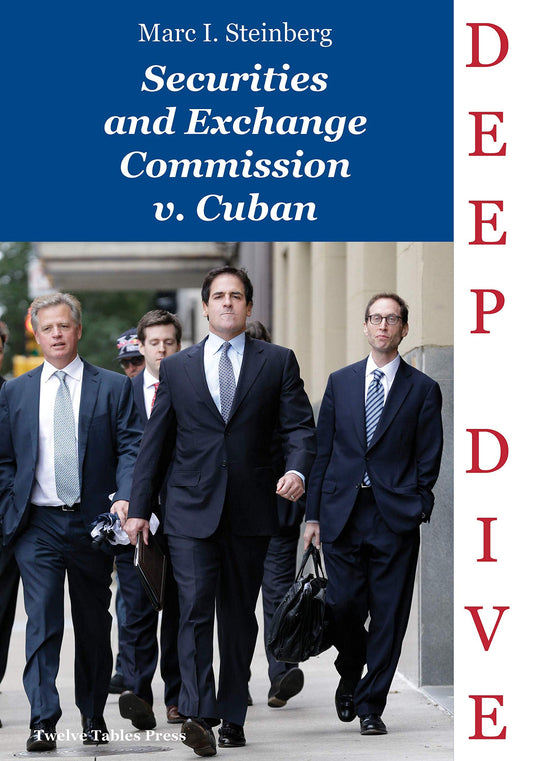 Securities and Exchange Commission v Cuban Deep Dive [Paperback] Marc I Steinberg