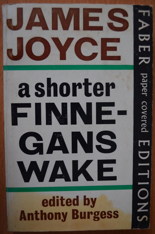 A Shorter Finnegans Wake James Joyce and Anthony Burgess