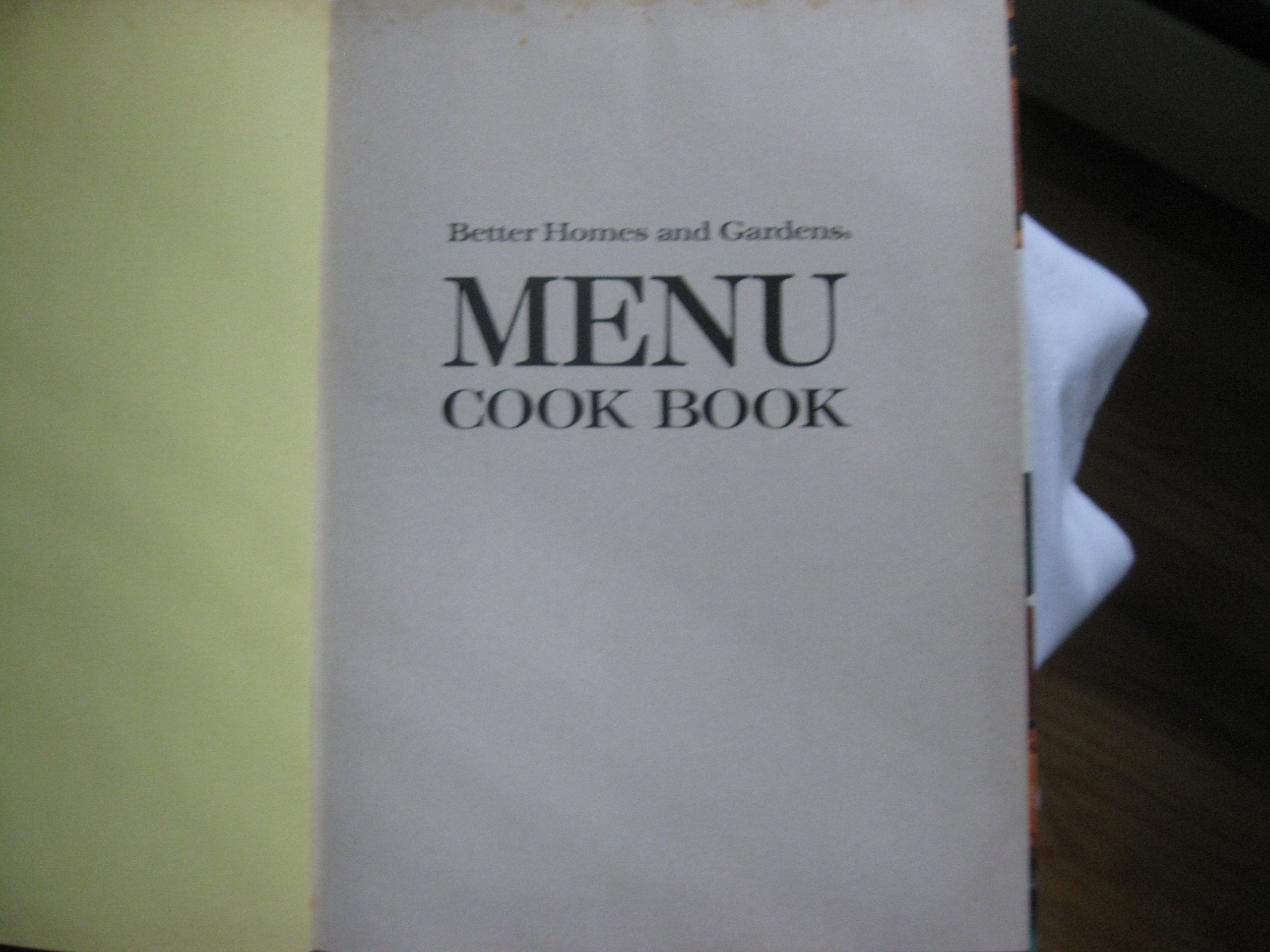 Better Homes and Gardens Home Canning Cook Book