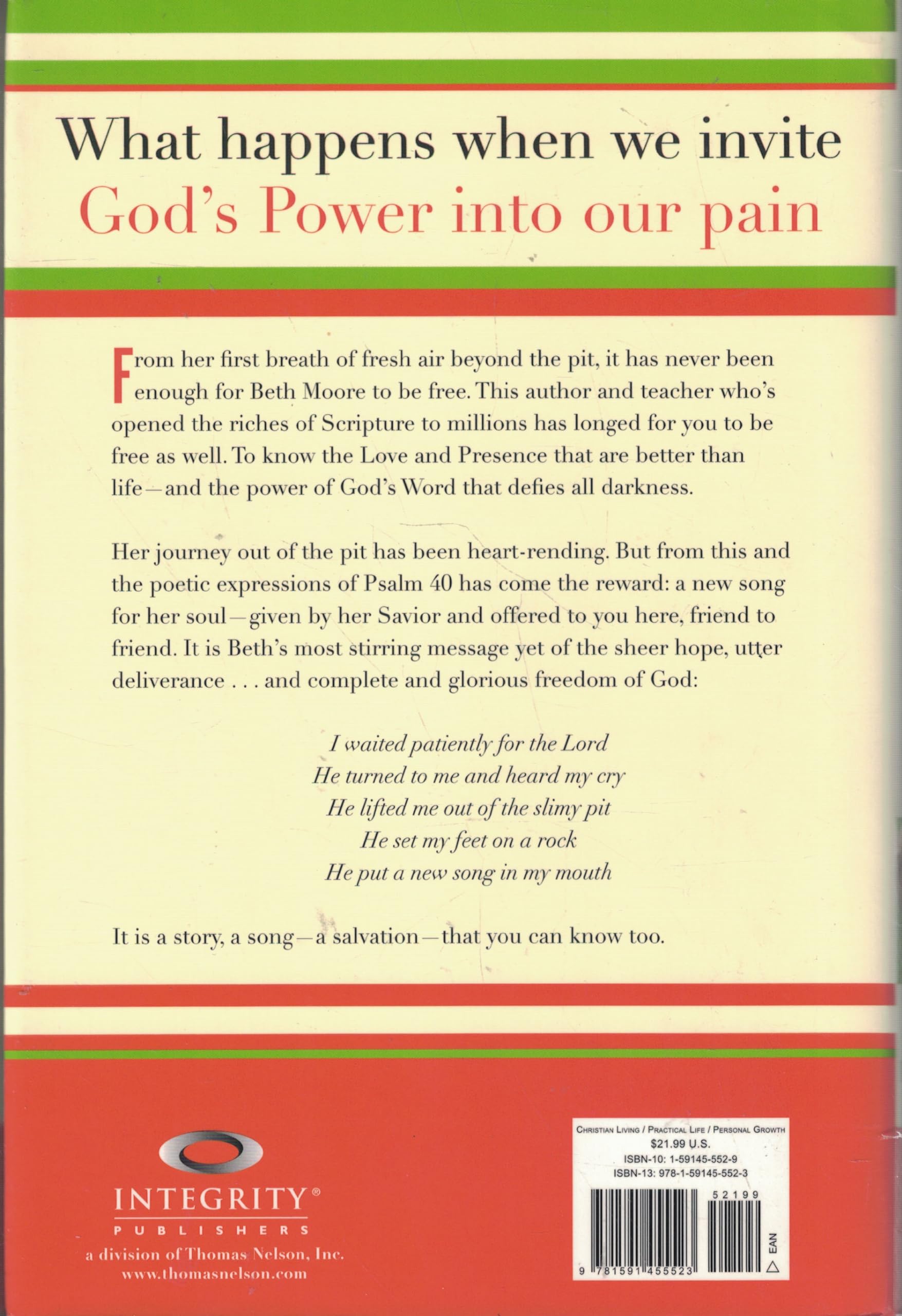 Get Out of That Pit: Straight Talk about God's Deliverance
