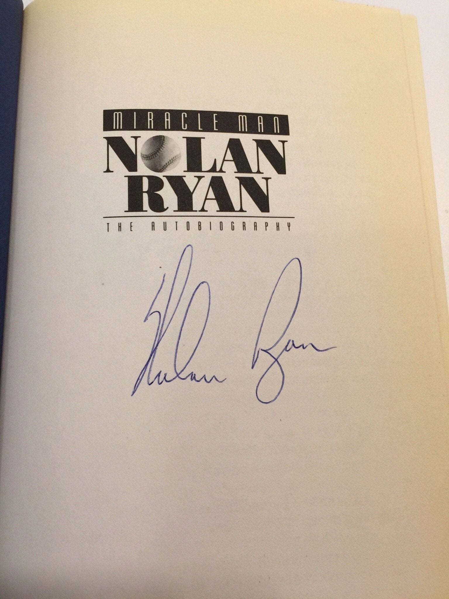 Miracle Man: Nolan Ryan : The Autobiography