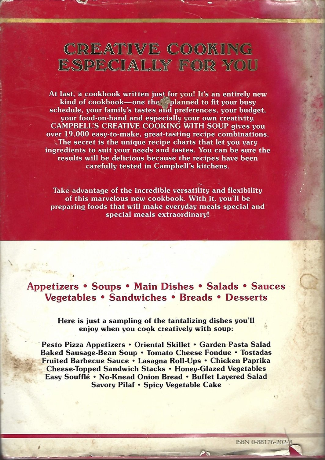 Campbell's Creative Cooking With Soup: Over 19,000 Delicious Mix and Match Recipes