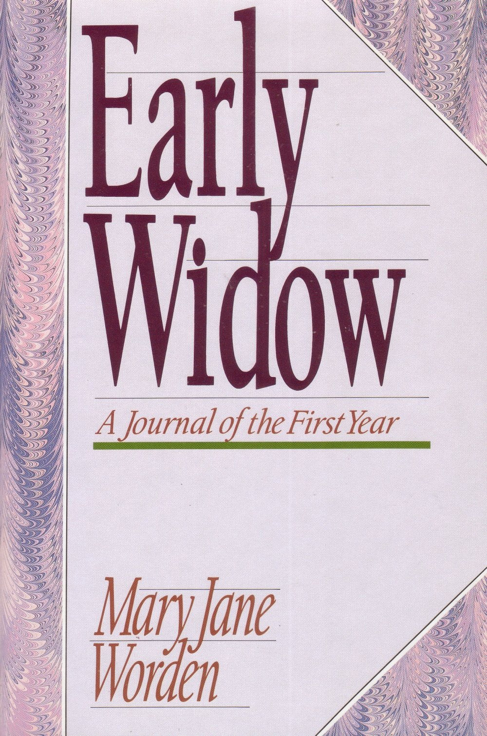 Early Widow: Journal of the First Year