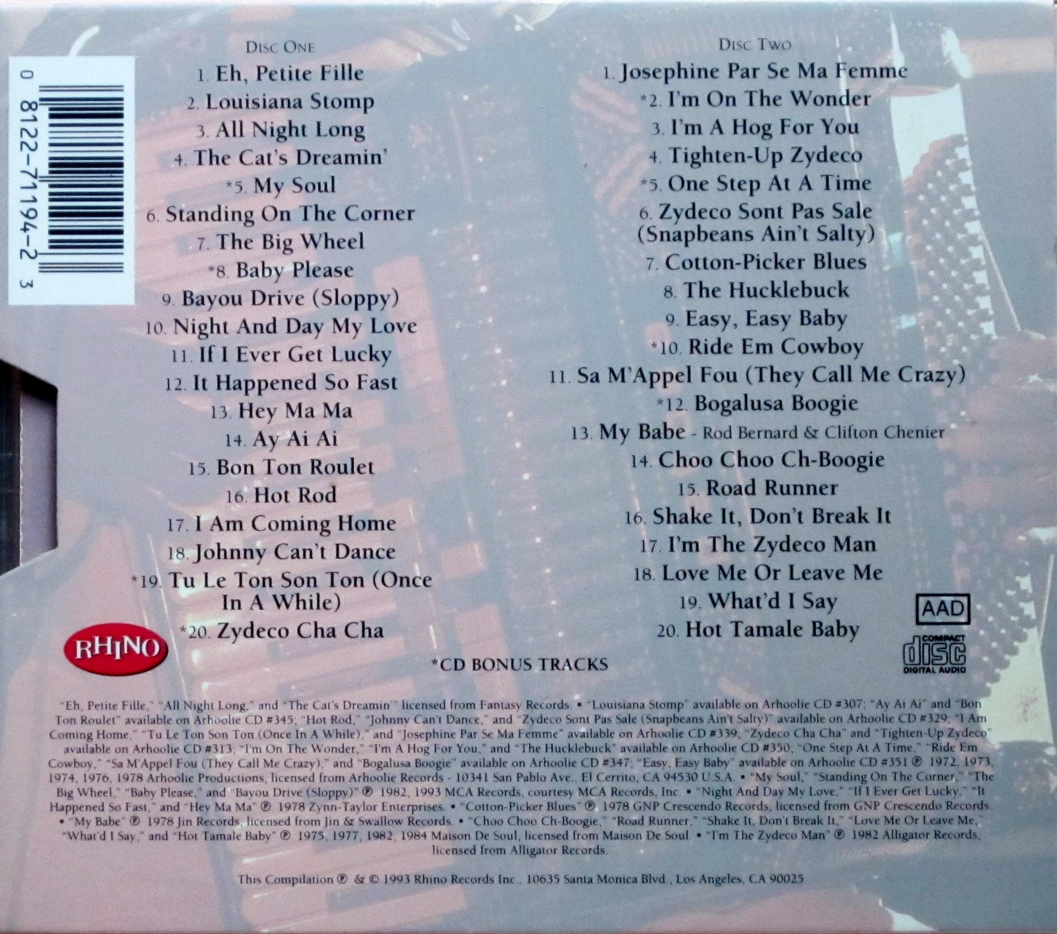 Zydeco Dynamite: The Clifton Chenier Anthology