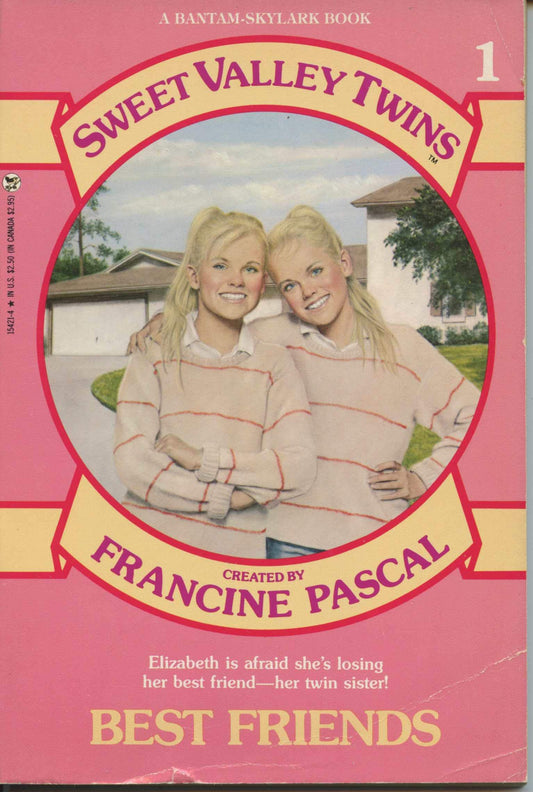 Best Friends Sweet Valley Twins, No 1 Pascal, Francine