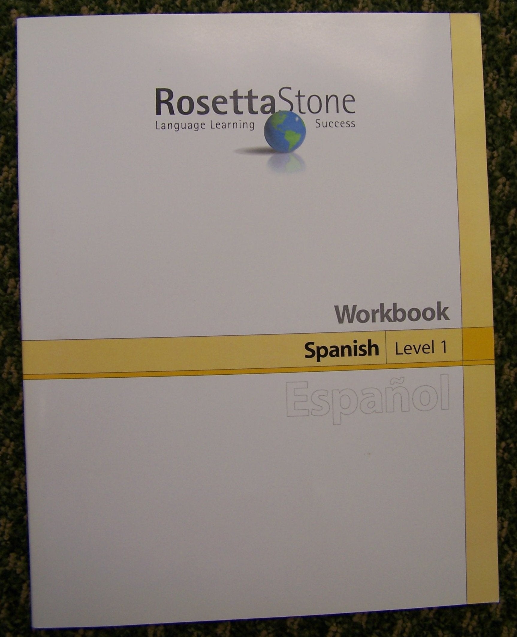 Rosetta Stone Spanish Workbook, Level 1, Language Learning Success
