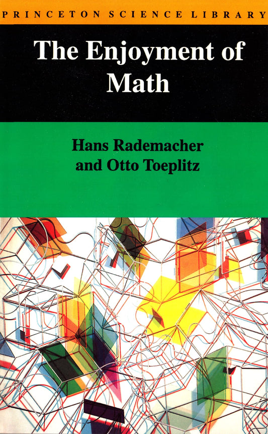 The Enjoyment of Math [Paperback] Rademacher, Hans and Toeplitz, Otto