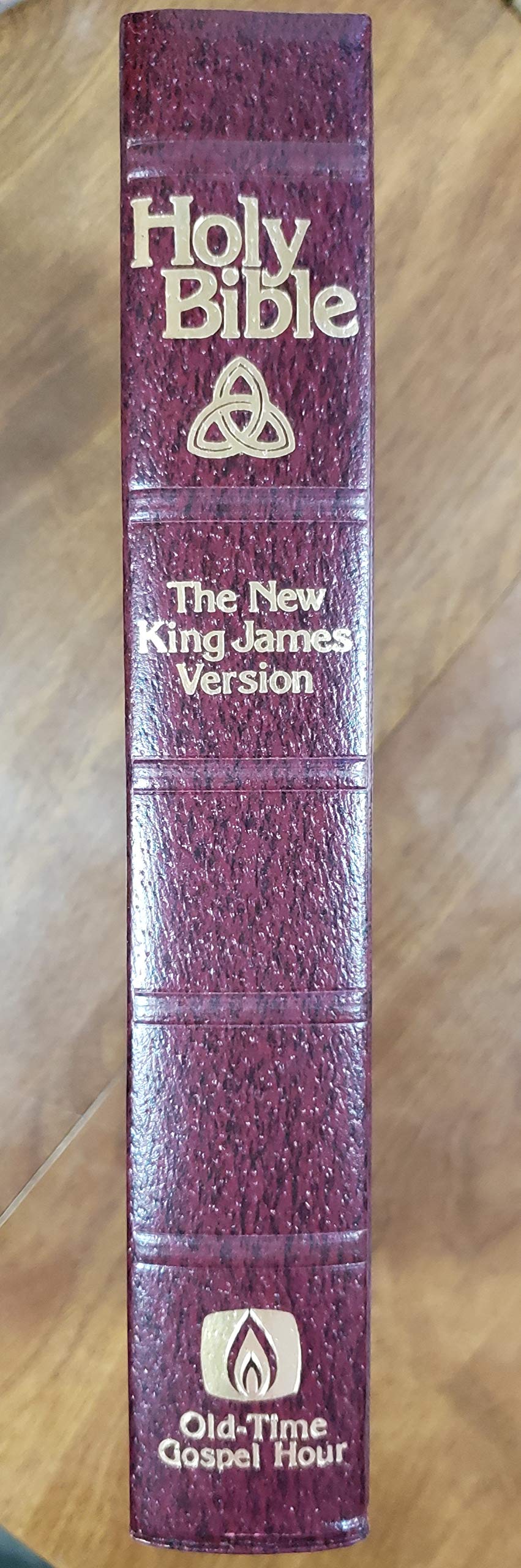 The Super Giant Print Bible - The New Testament, Psalms and Proverbs of Our Lord and Saviour Jesus Christ - King James Version (The Old-Time Gospel Hour)
