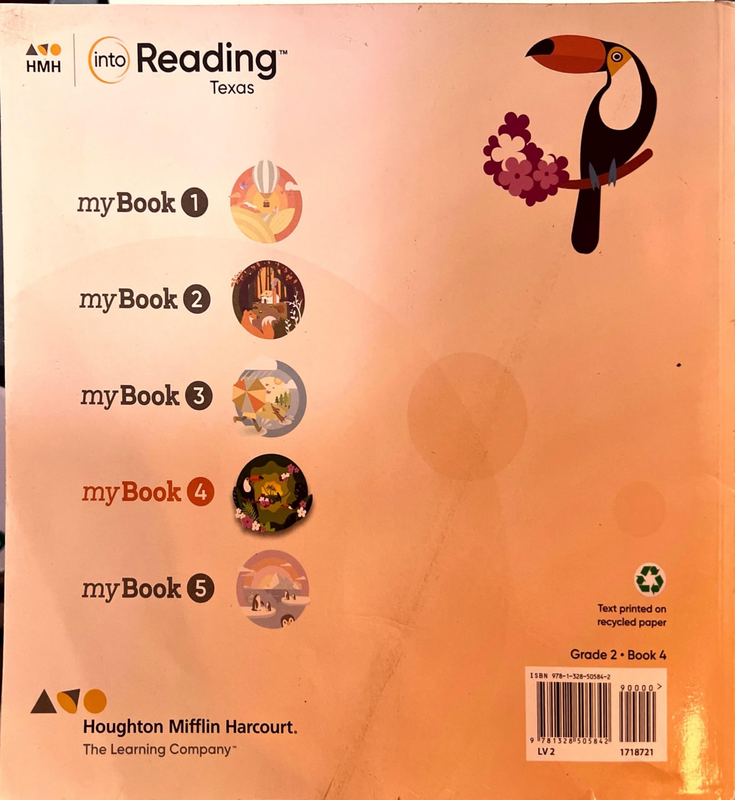 HMH into Reading, Texas Edition , My Book 4, Grade 2