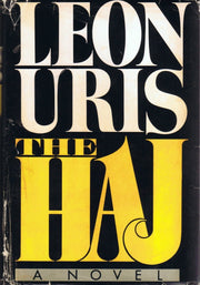 (Large Print) the Haj Hardcover By Leon Uris 1985