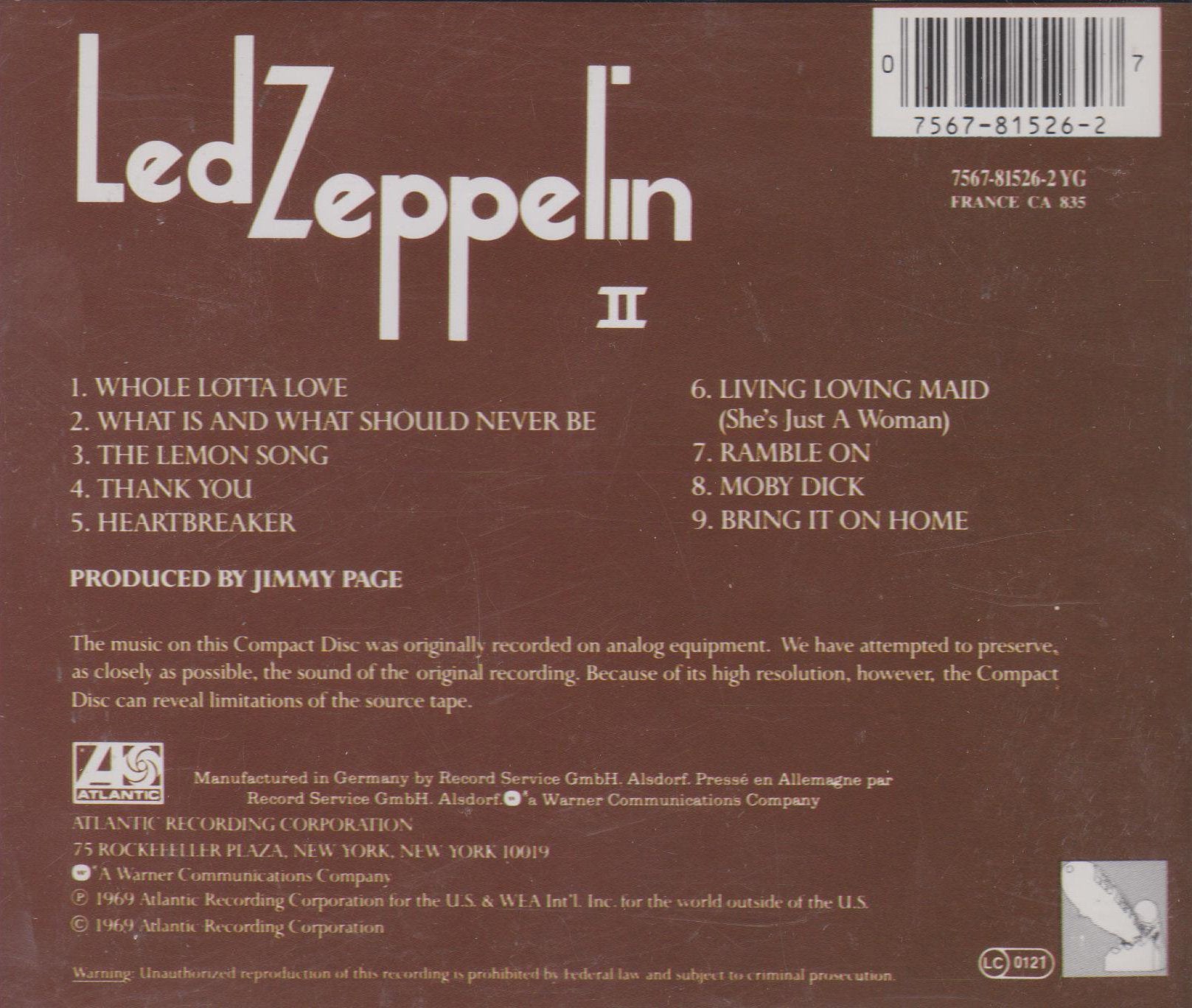 Led Zeppelin II