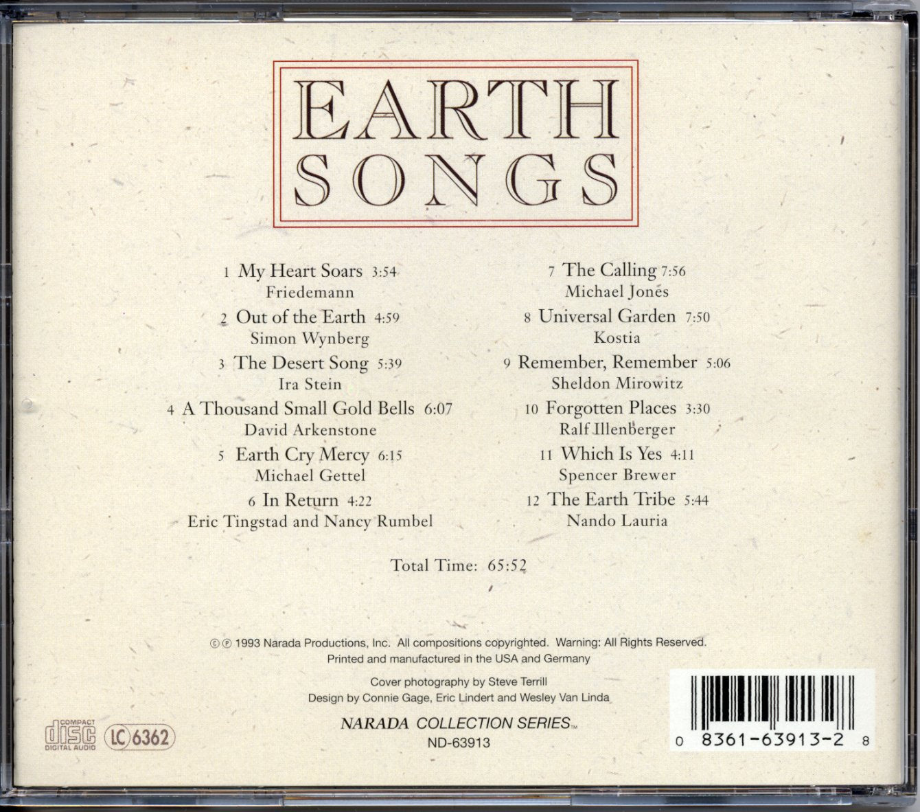 Earth Songs: Narada Collection Series