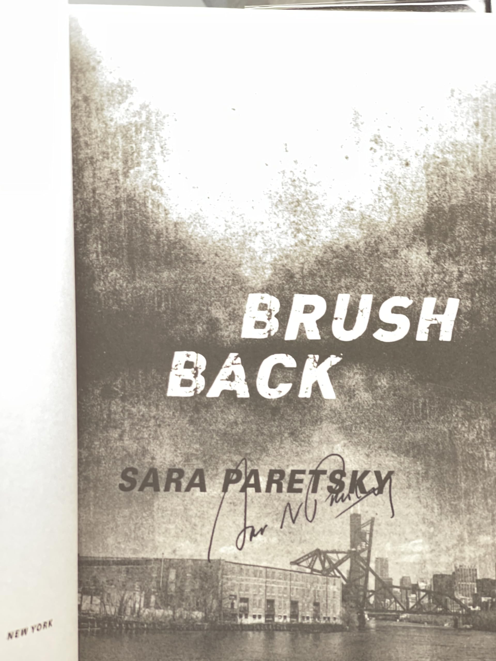 Brush Back (A V.I. Warshawski Novel)