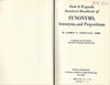 Funk and Wagnalls Standard Handbook of Synonyms, Antonyms, and Prepositions Fernald, James Champlin