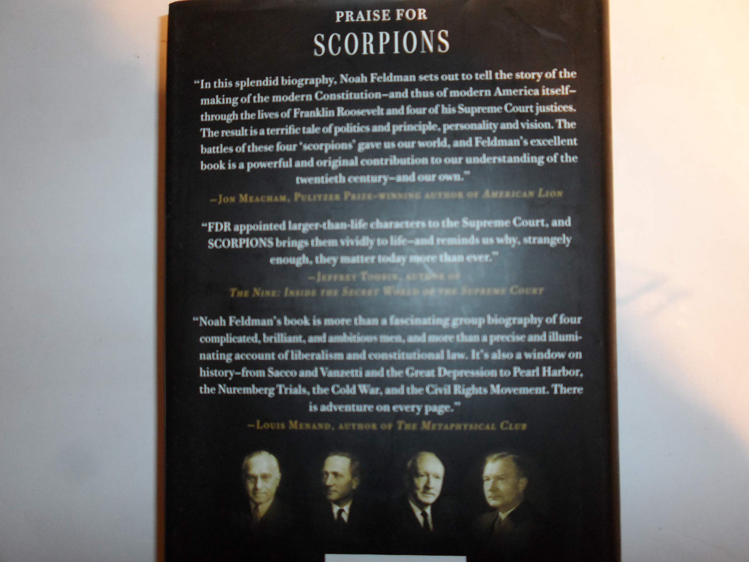 Scorpions: The Battles and Triumphs of FDR's Great Supreme Court Justices