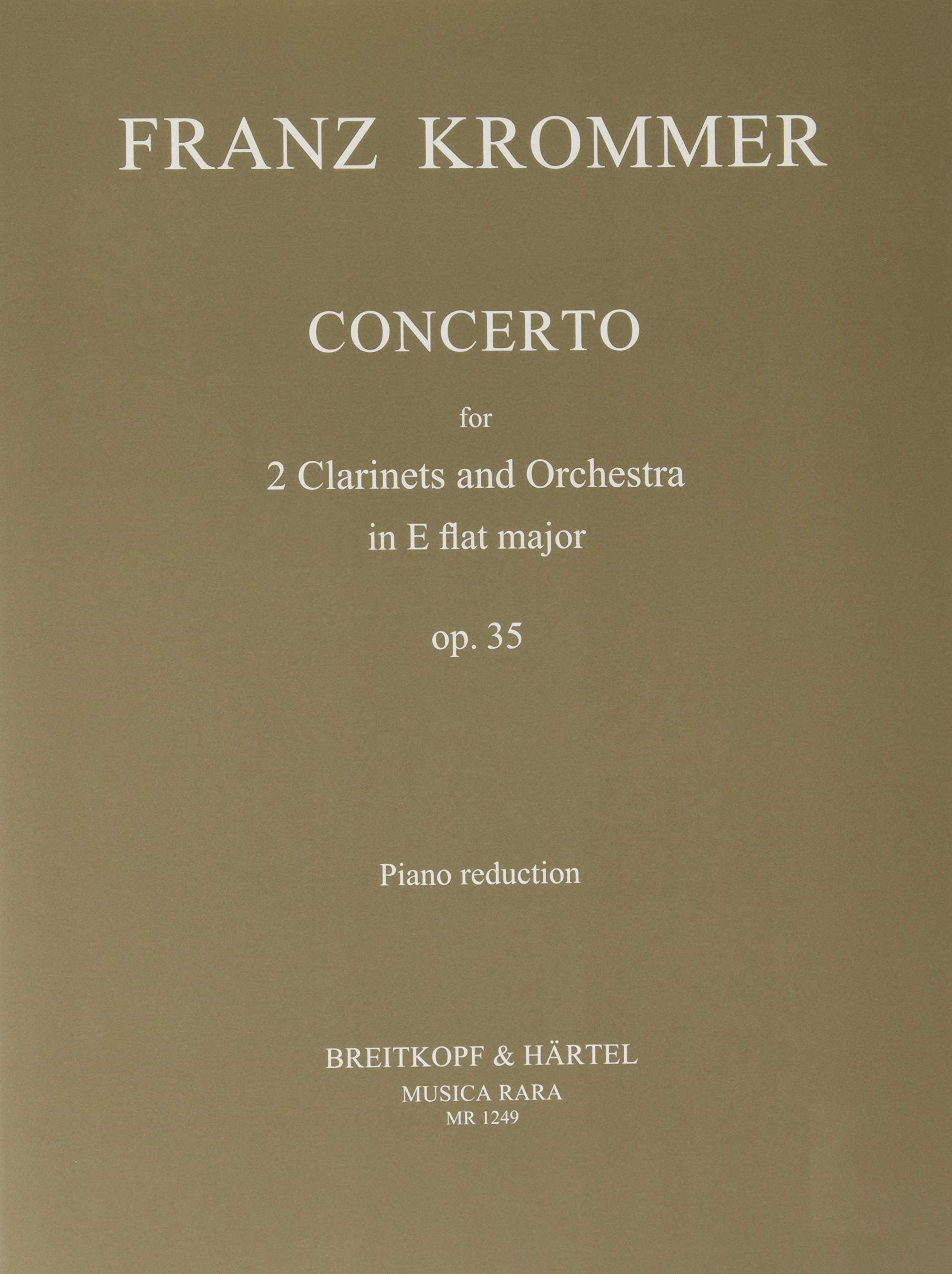 CONCERTO IN ES OP. 35 CLARINETTES