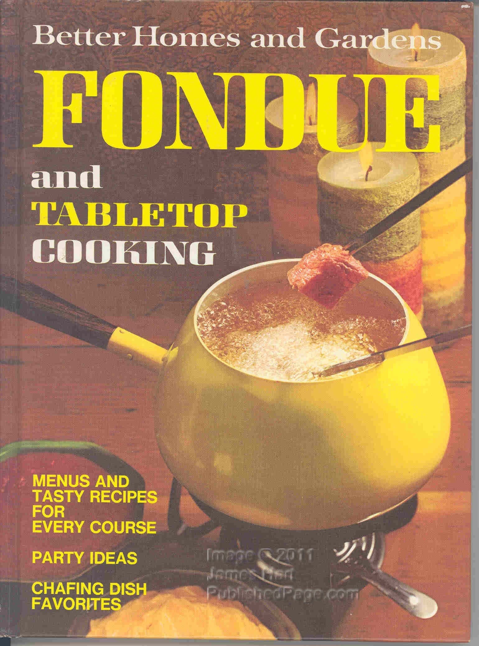 Better Homes and Gardens Fondue and Tabletop Cooking