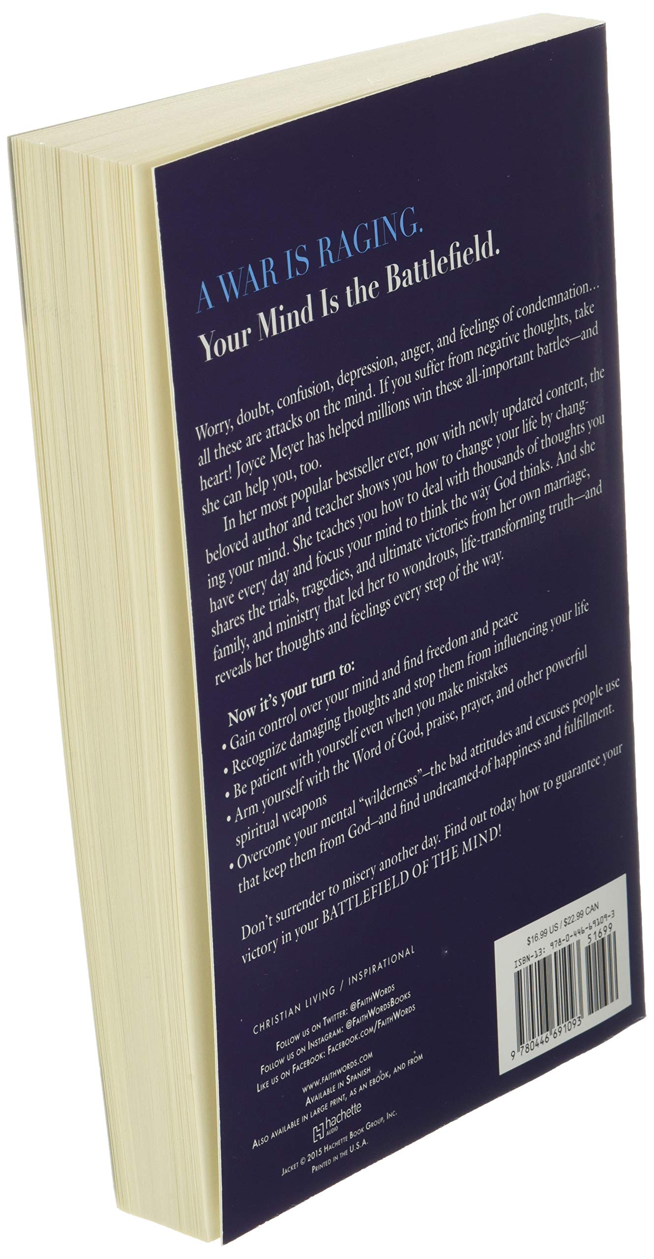 Battlefield of the Mind: Winning the Battle in Your Mind