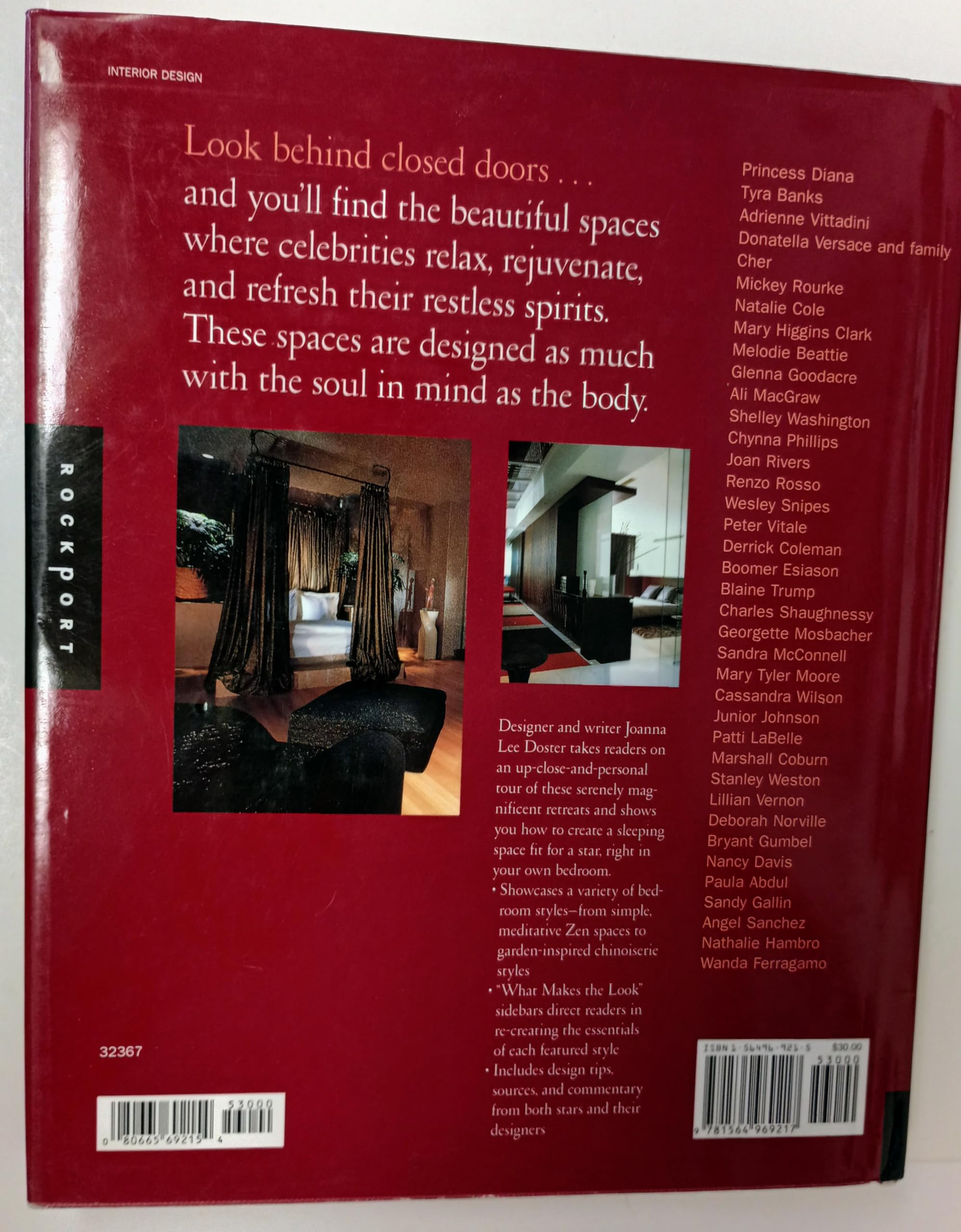 Celebrity Bedroom Retreats: Professional Designer Secrets from 40 Star Bedrooms