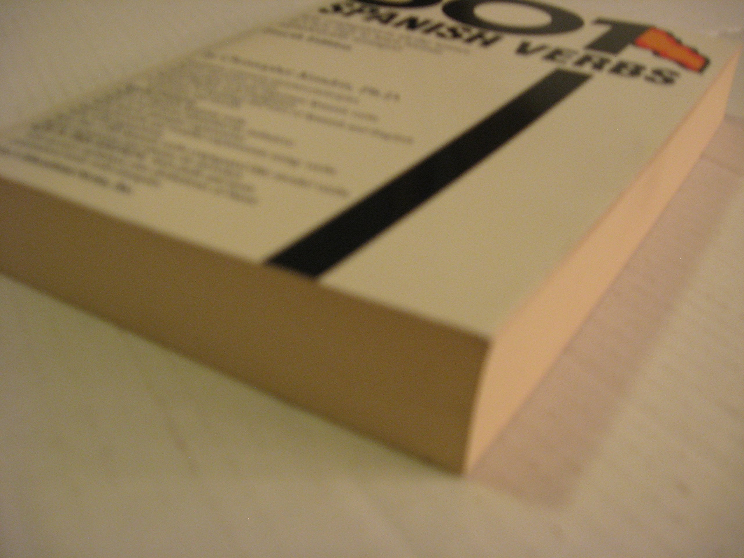 501 Spanish Verbs: Fully Conjugated in All the Tenses in a New Easy-To-Learn Format Alphabetically Arranged