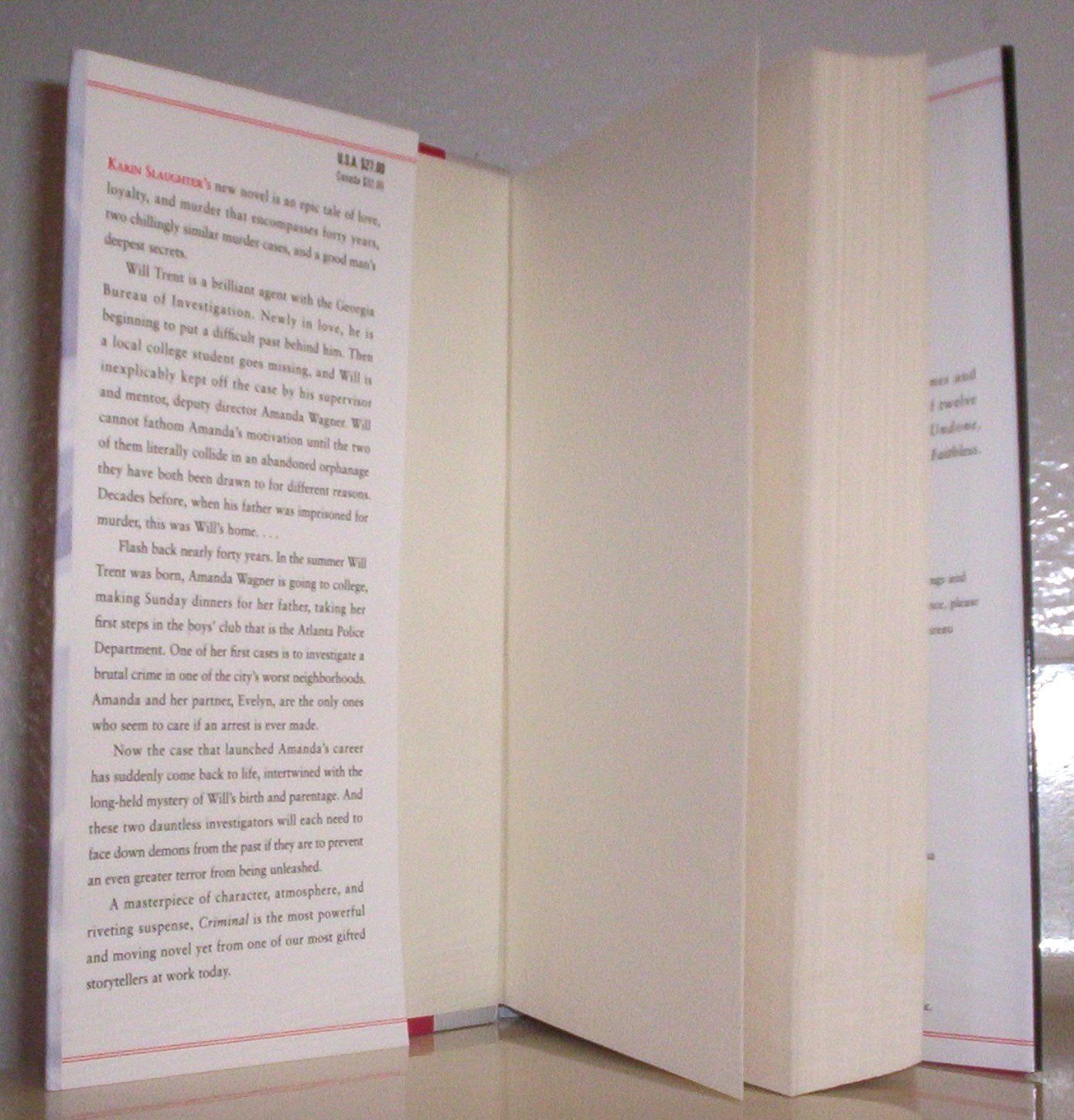 Criminal: A Novel (Will Trent)