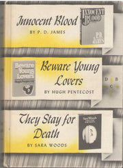Innocent Blood / Beware Young Lovers / They Stay for Death (Dectective Book CLub)