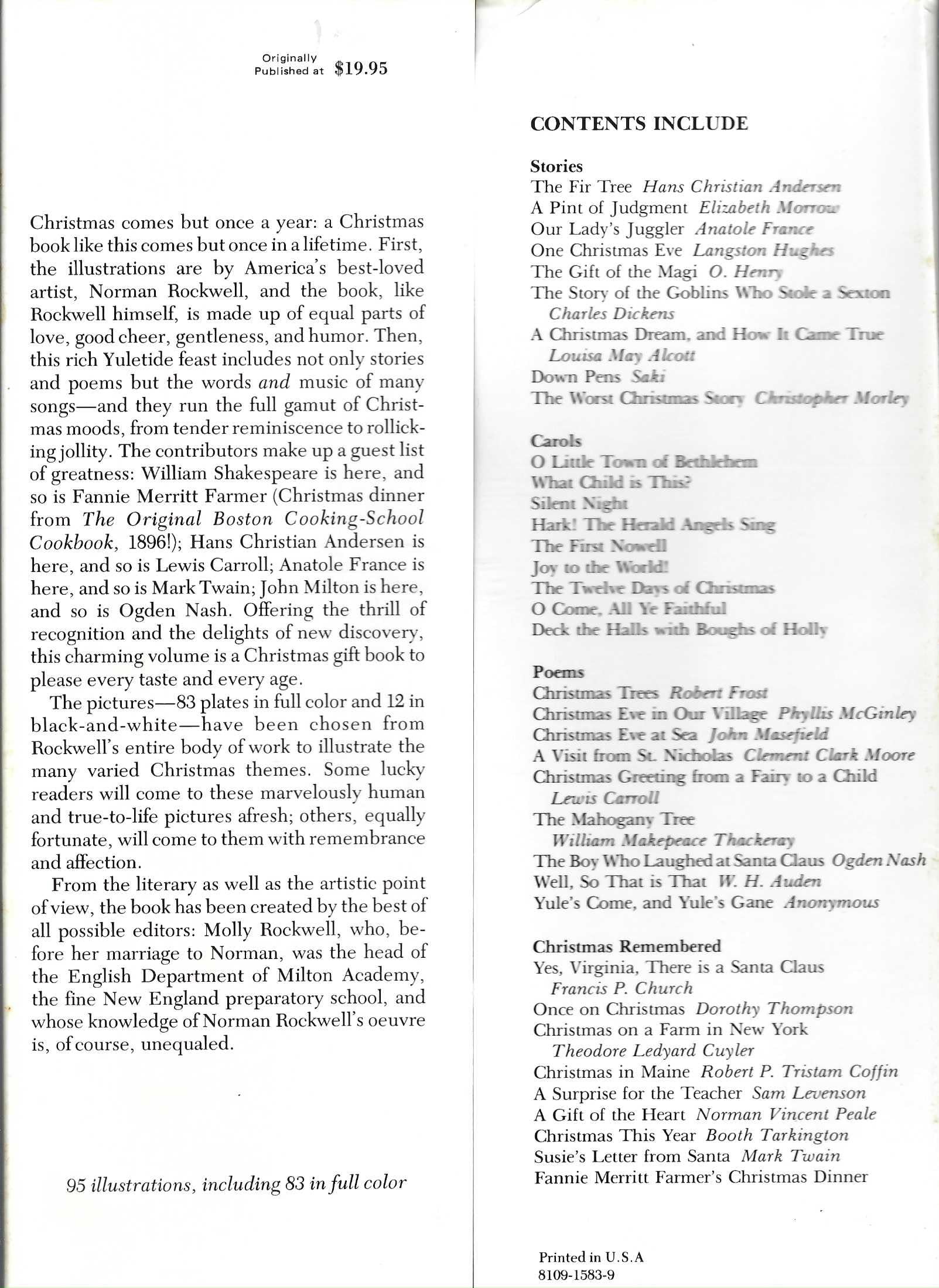 Norman Rockwell's Christmas Book